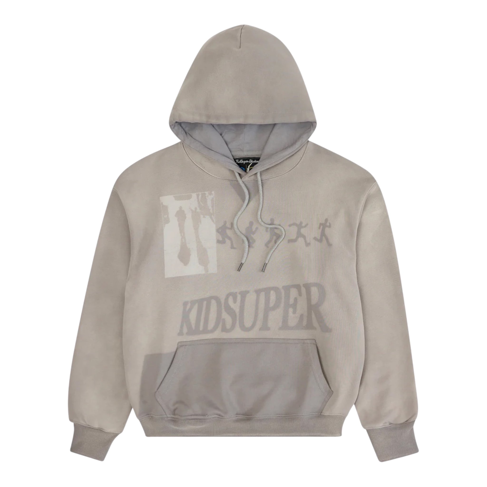Sun faded Sweatshirt Grey  - KidSuper