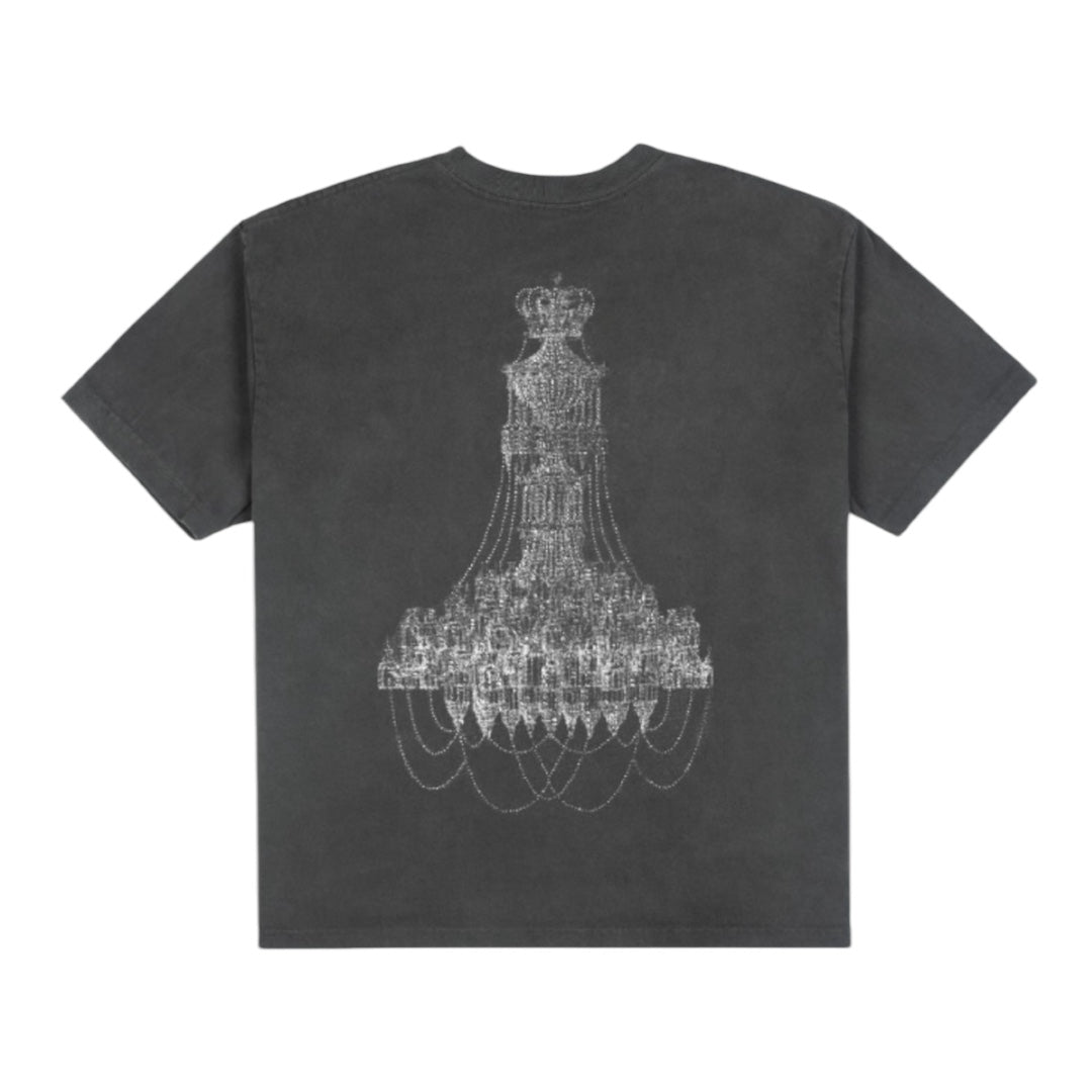 Basketcase Gallery Chandelier T-Shirt Black Back
