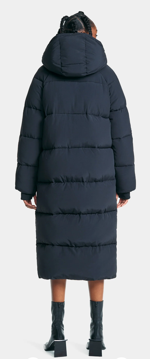 Black Relaxed Long Puffer black - Daily Paper