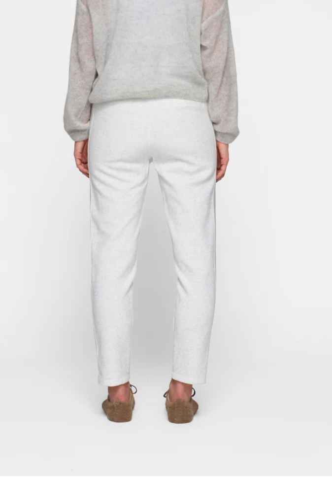 Belted Pants Neoprene white melee - 10 DAYS