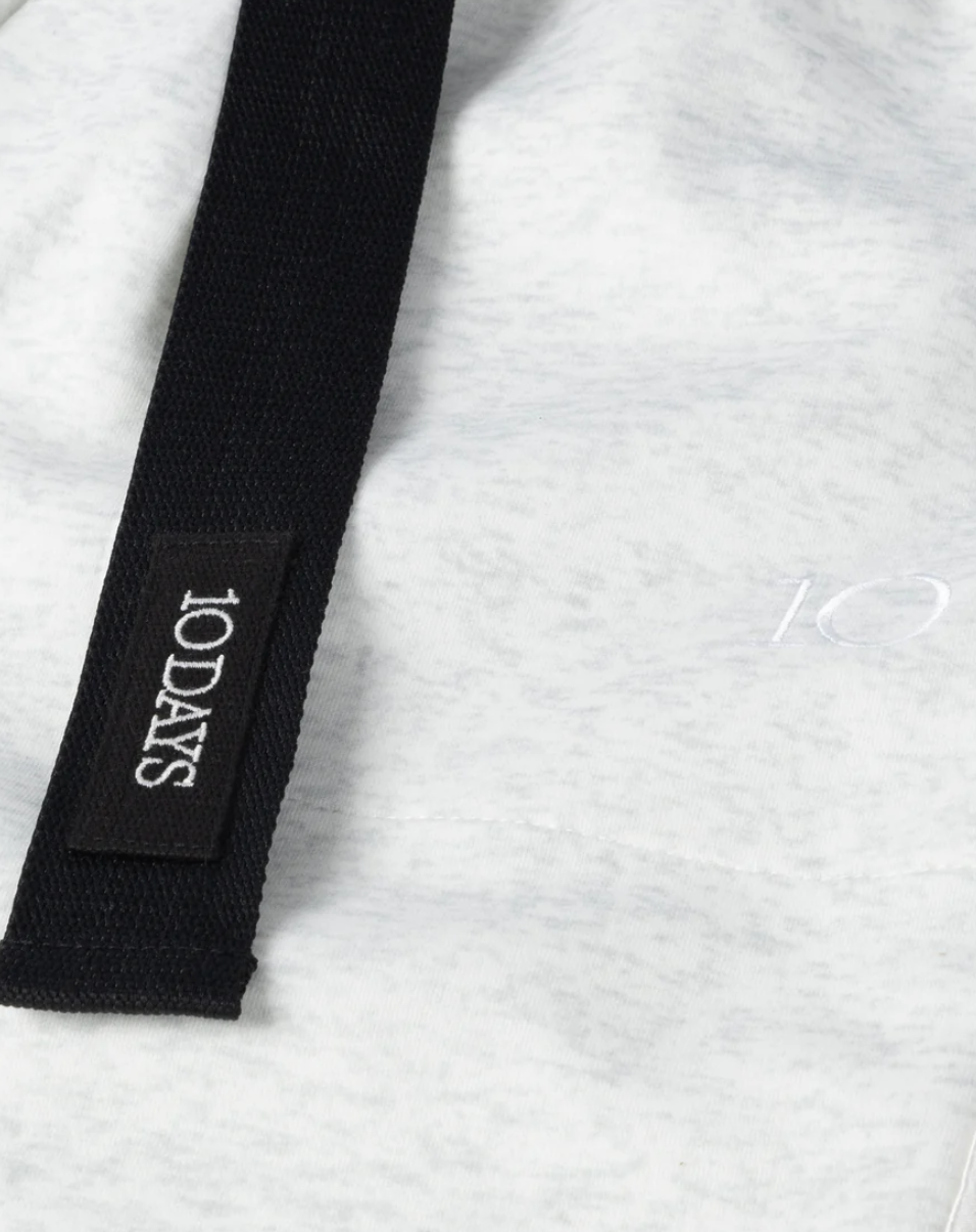 Belted Pants Neoprene white melee - 10 DAYS