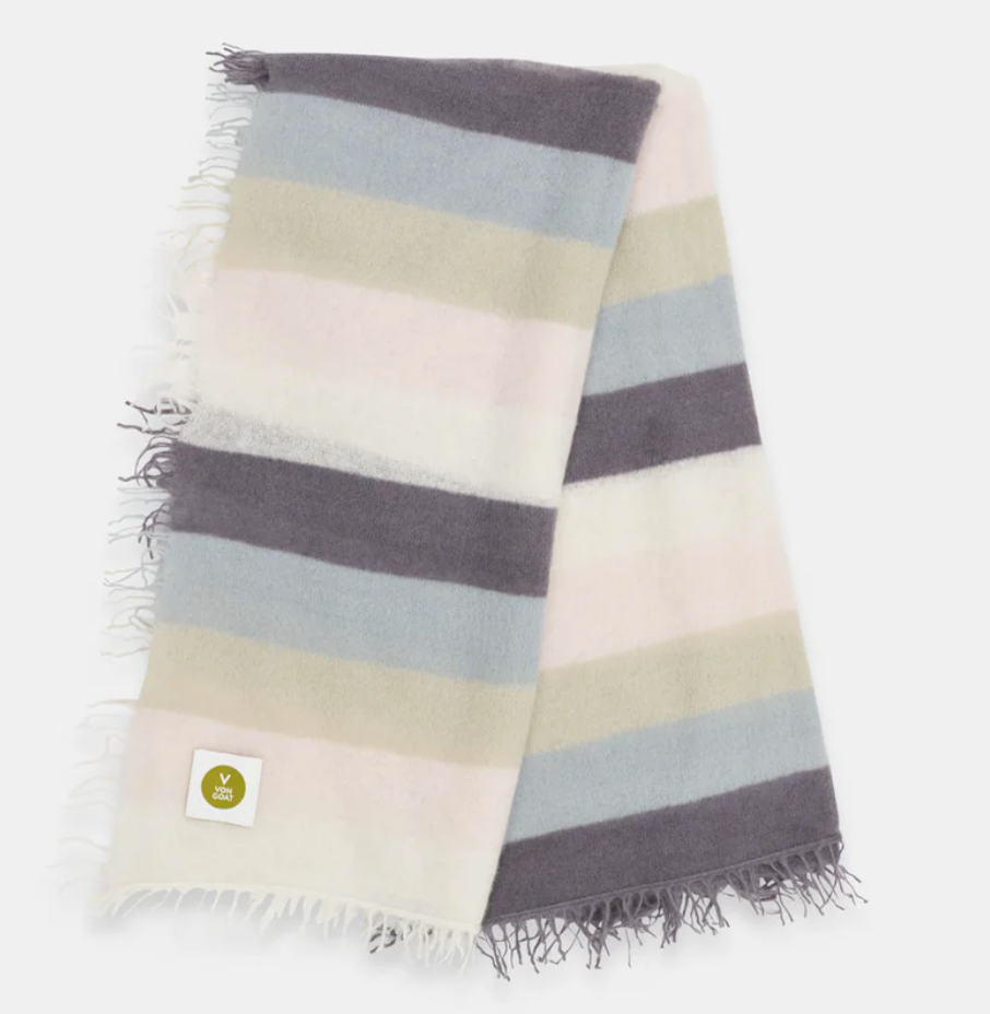 SQUARE SCARF STRIPE H - V von Goat