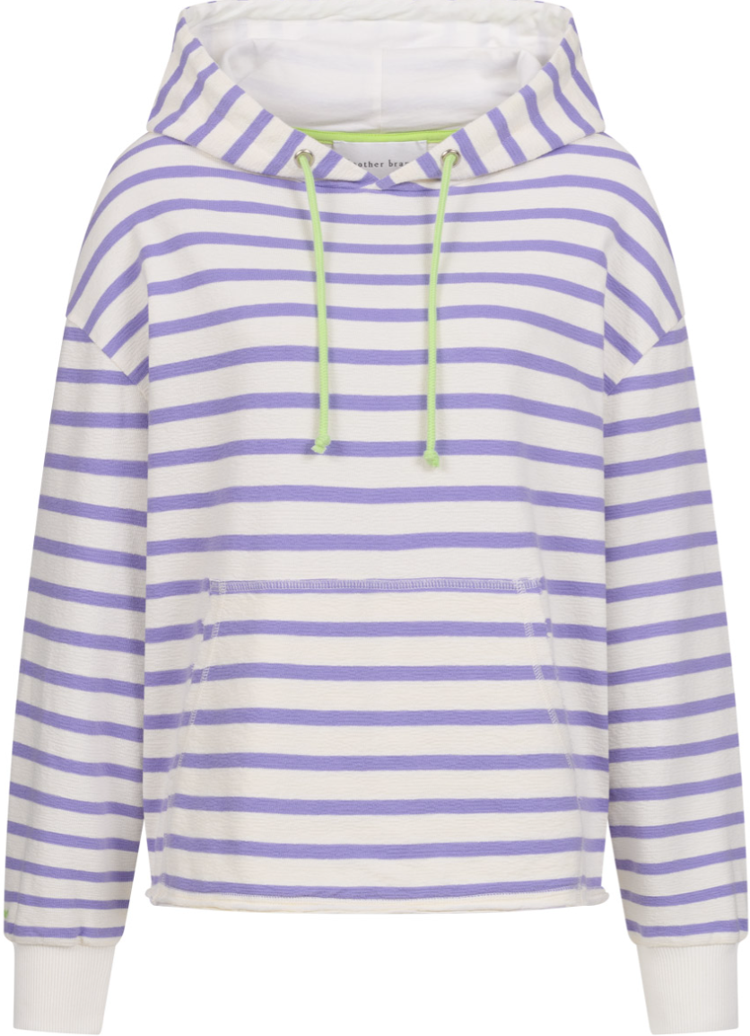 Hoodie Stripes Cactus violet  - Another Brand
