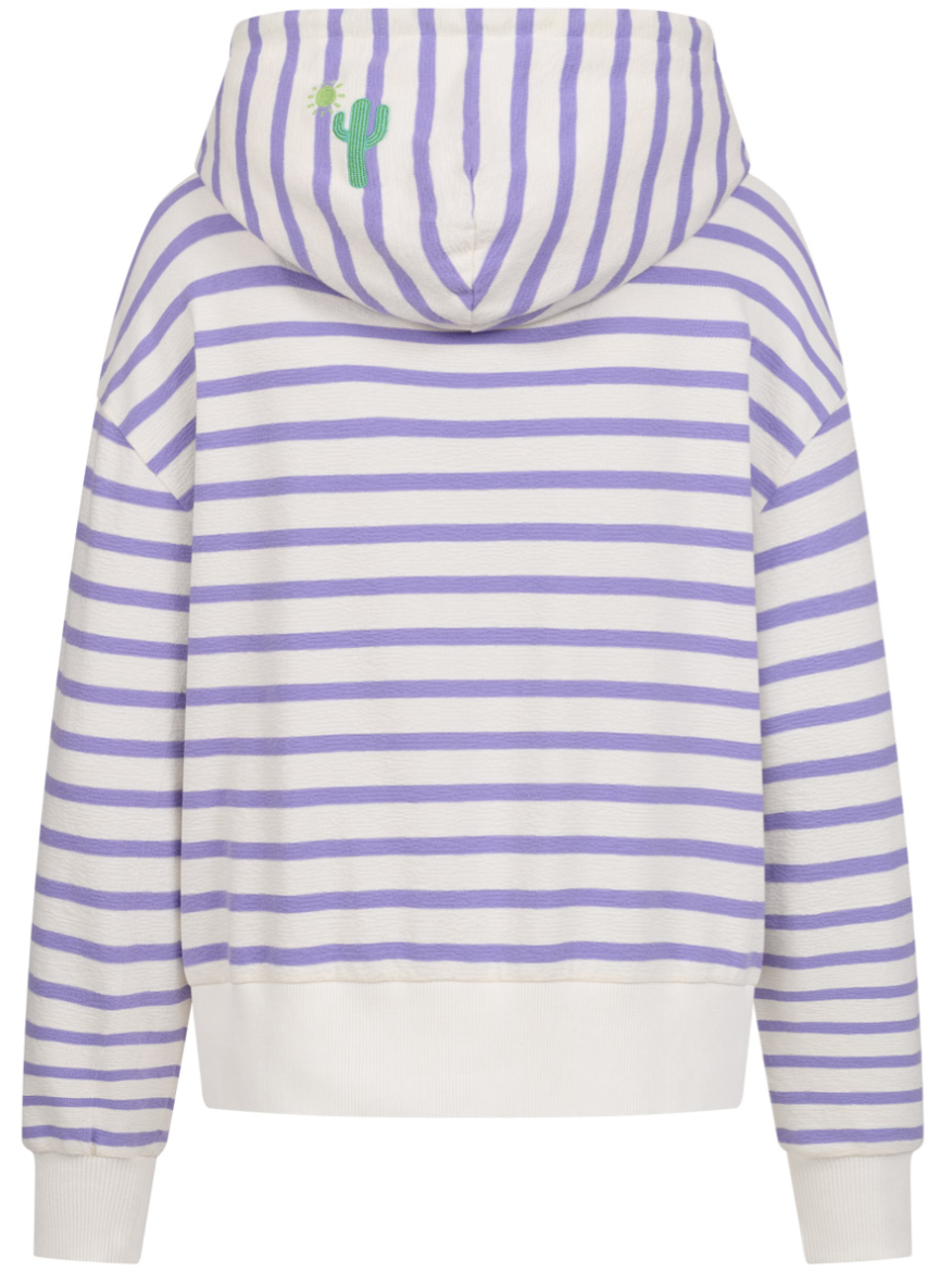 Hoodie Stripes Cactus violet  - Another Brand