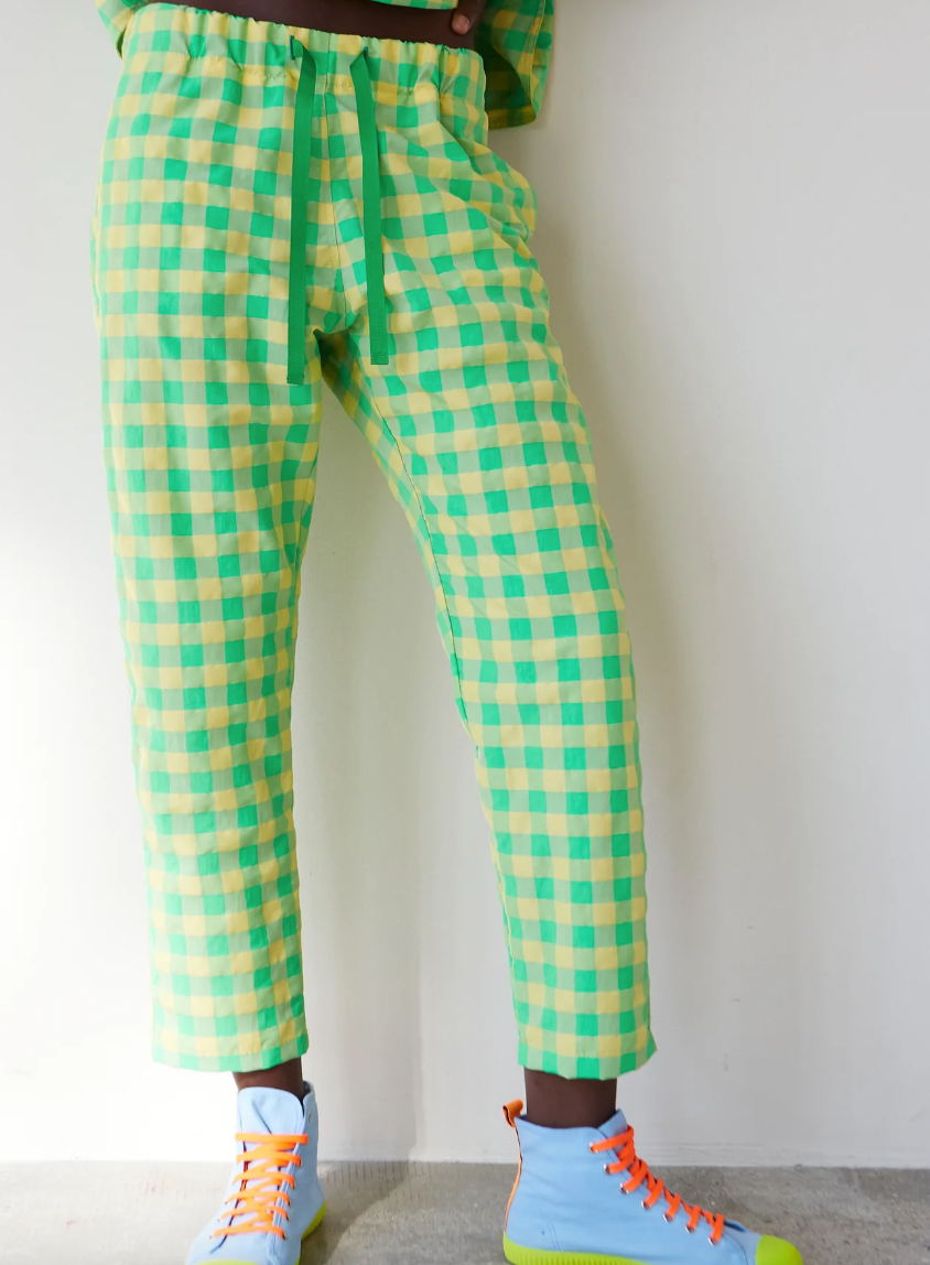 ROYCE VICY YELLOW TROUSERS - DRBLOOM