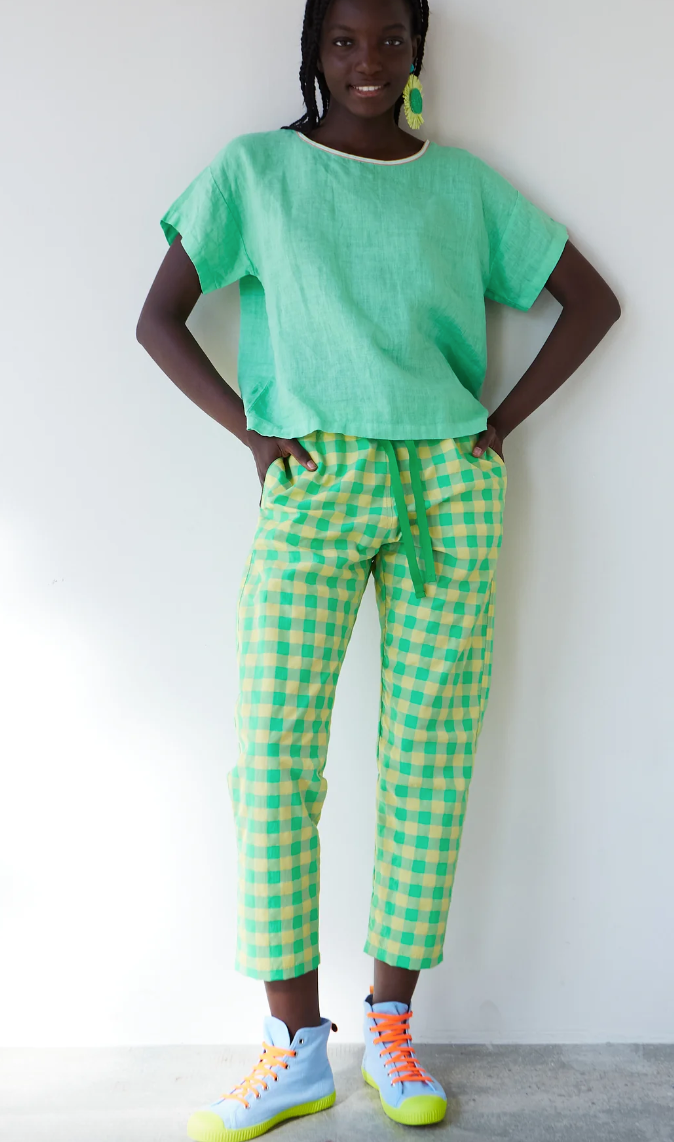 ROYCE VICY YELLOW TROUSERS - DRBLOOM