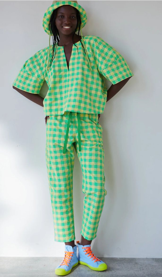 ROYCE VICY YELLOW TROUSERS - DRBLOOM