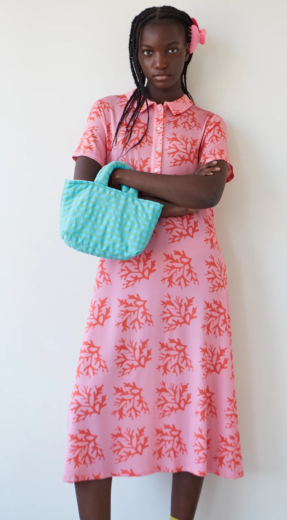 Pink Flao Dress - DRBLOOM