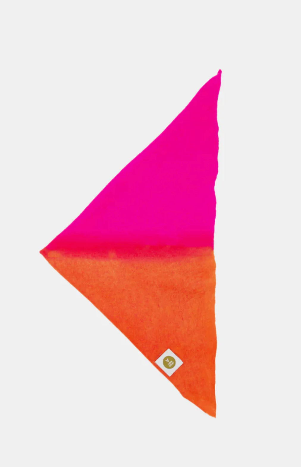 Bandana Neon Pink/ Orange Daisy  - V von Goat