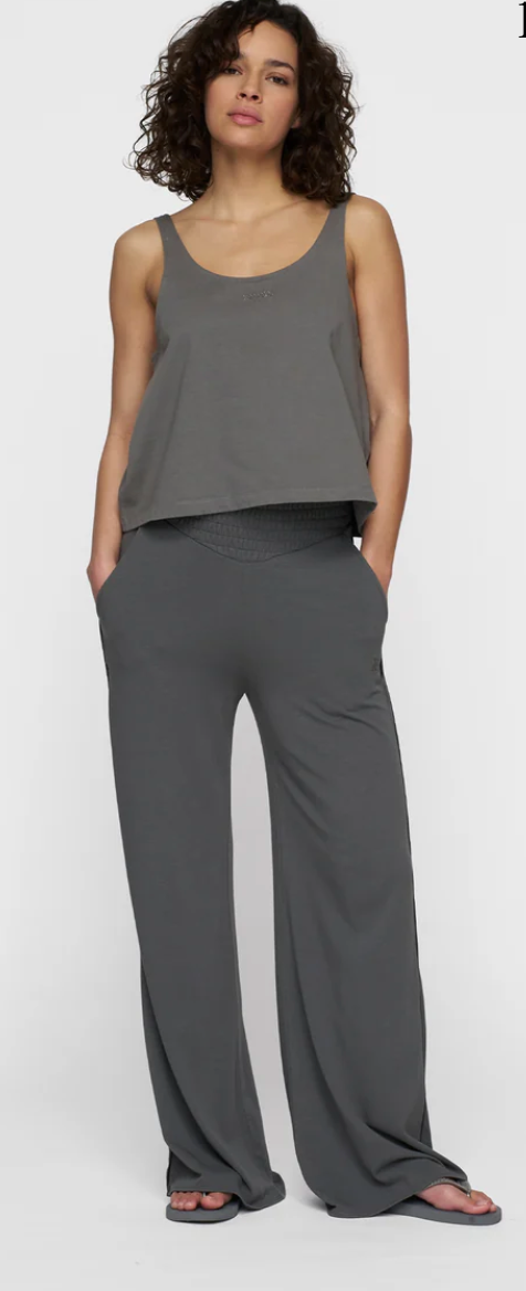 smock waistband pants - 10DAYS