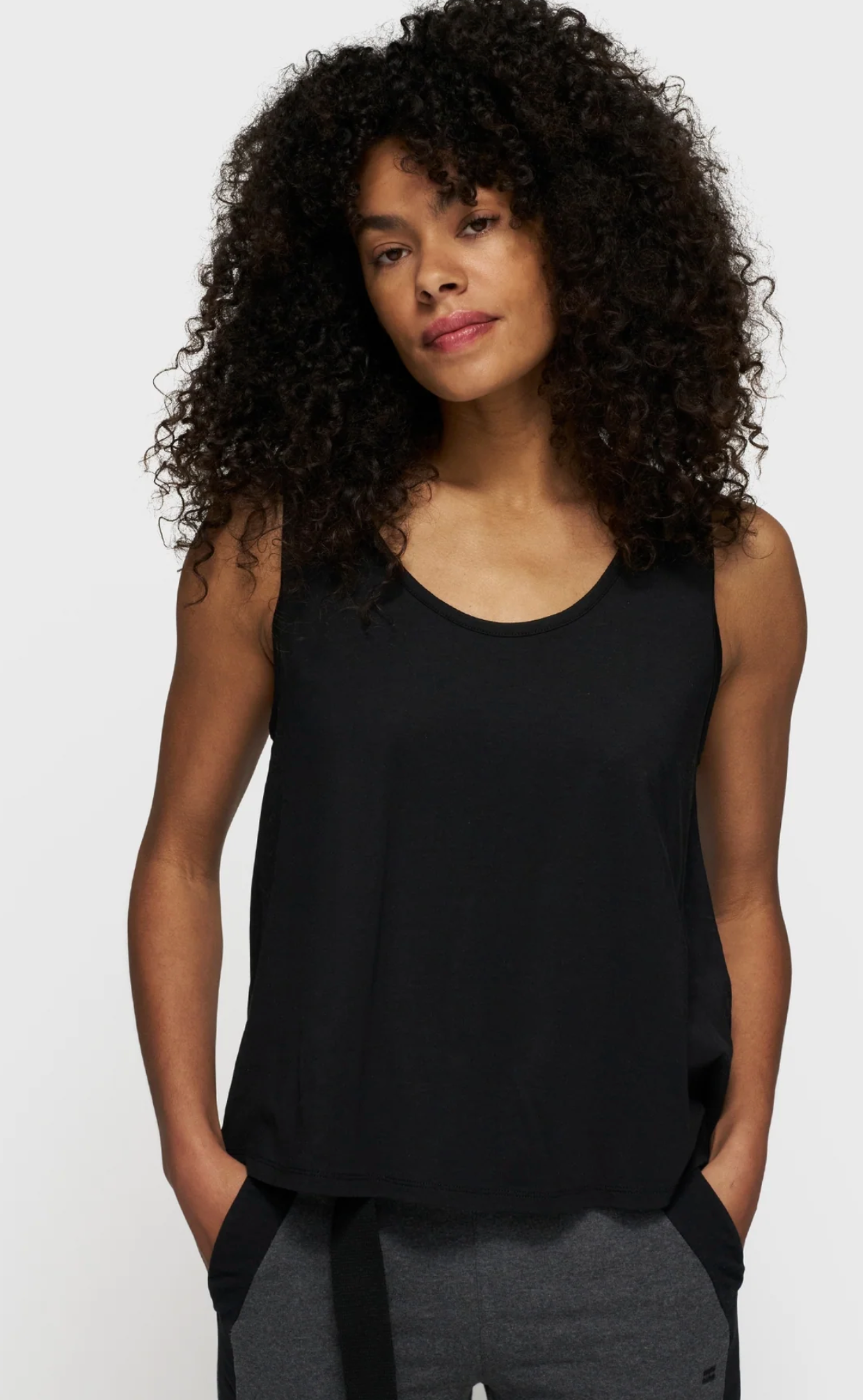 Tank Top Jersey Black - 10DAYS