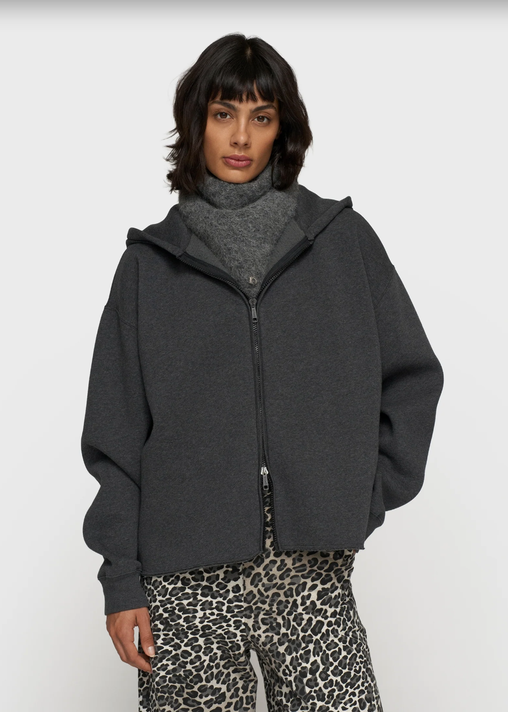 STATEMENT ZIP HOODIE - 10DAYS