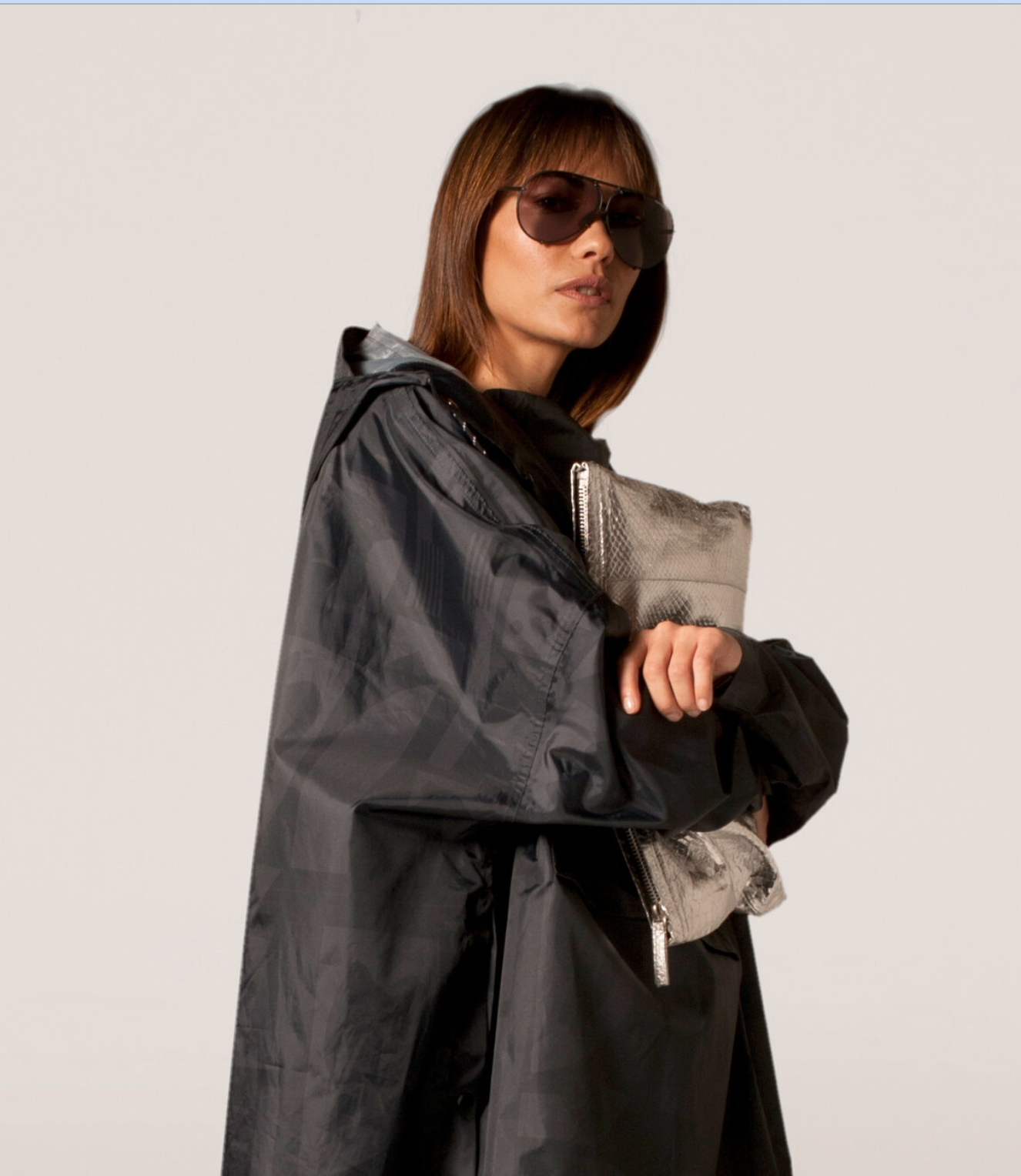BACK TO Black - Rain Poncho - Rainkiss- Rainkiss
