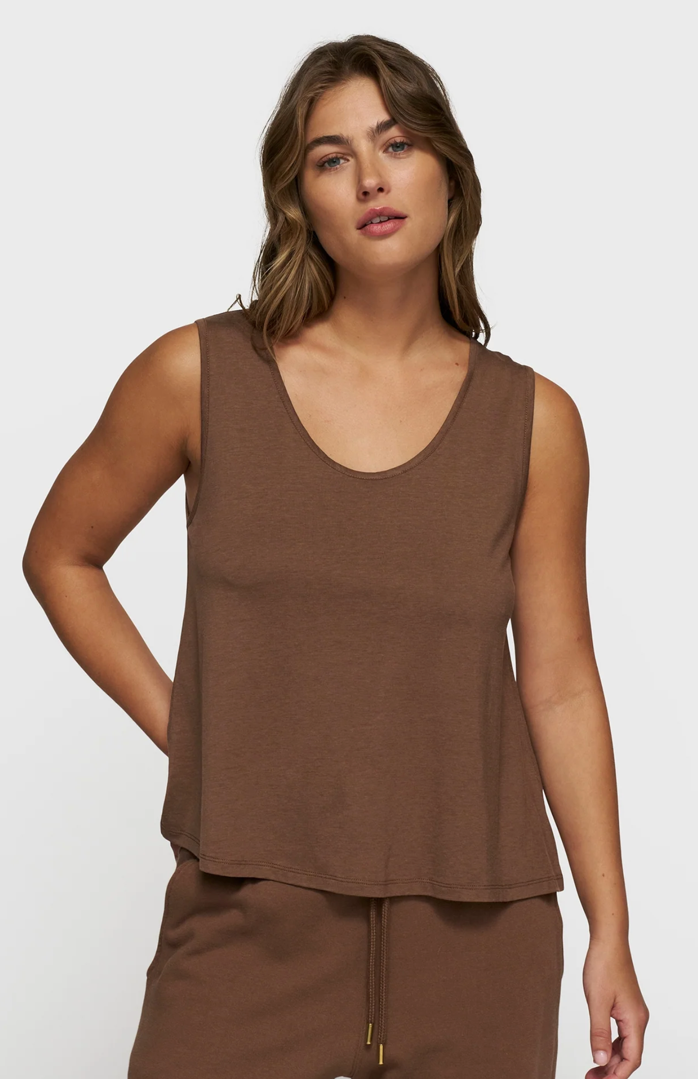 Tank Top Jersey Truffle - 10DAYS