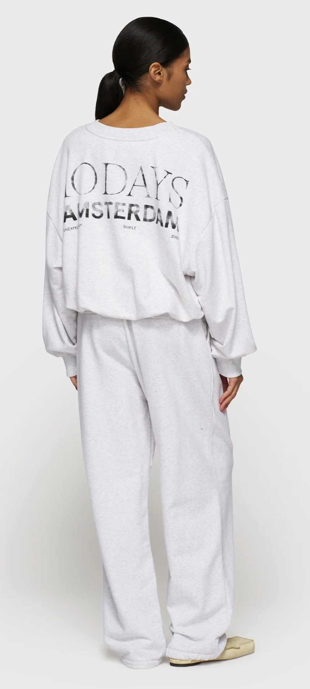 Belt Jogger white grey  - 10DAYS