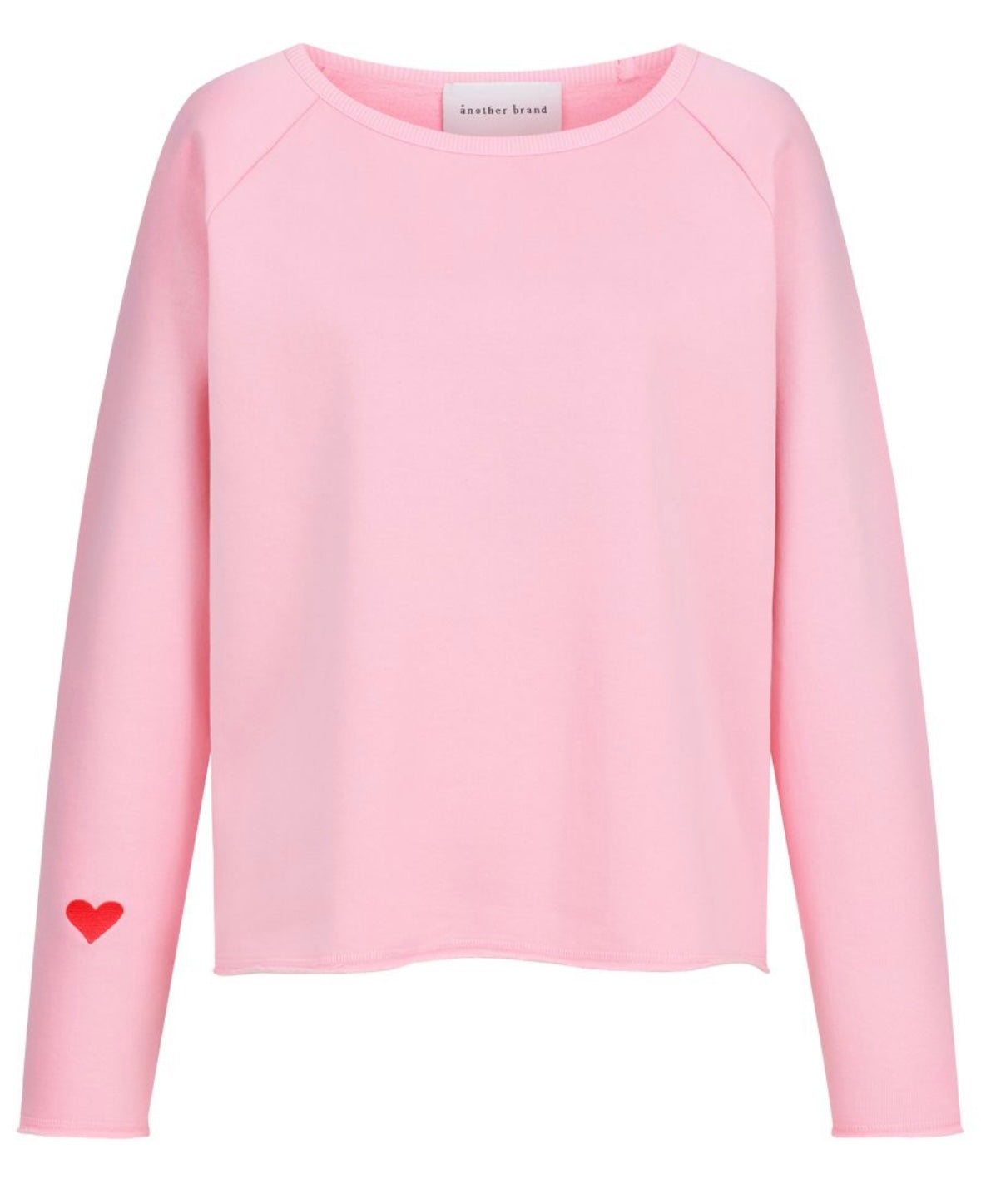 Sweatshirt Heart in rose - Another Brand