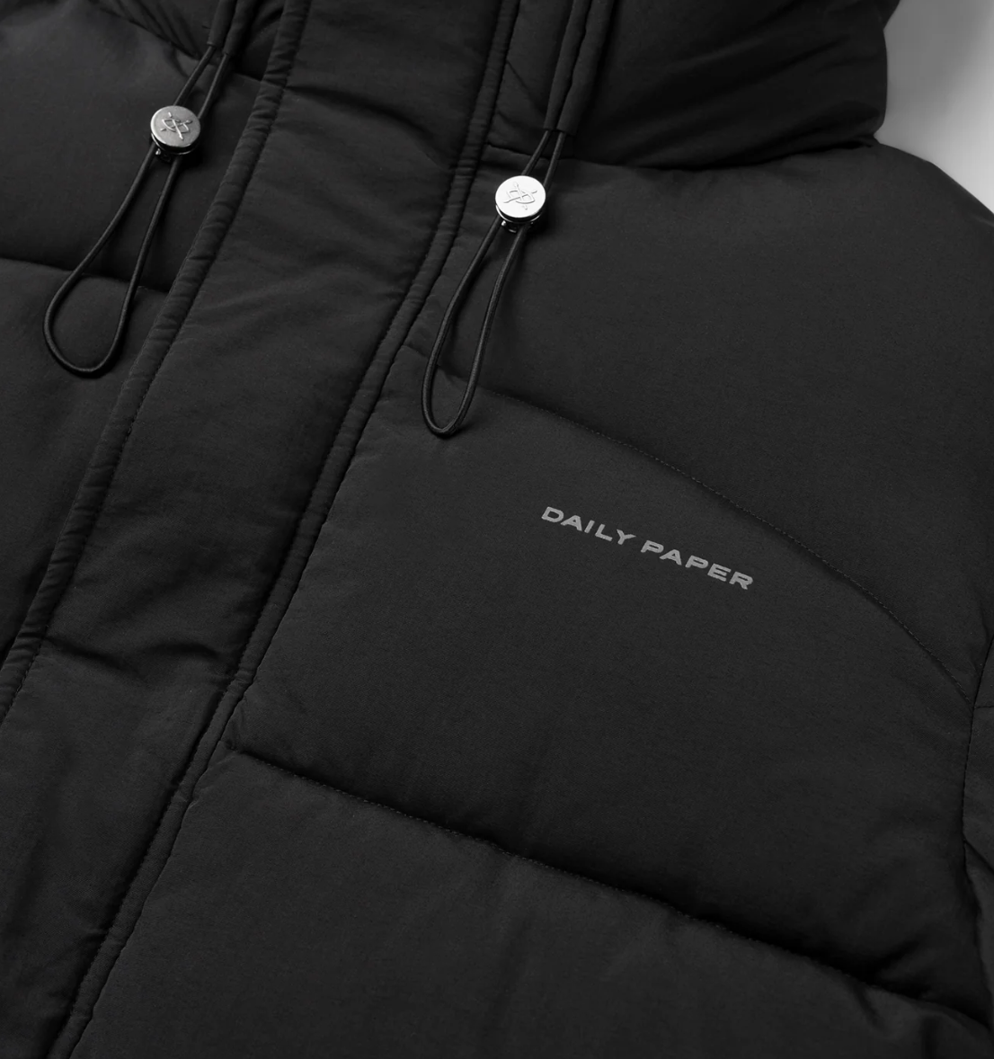 Daily Paper Akira Puffer Black Detail