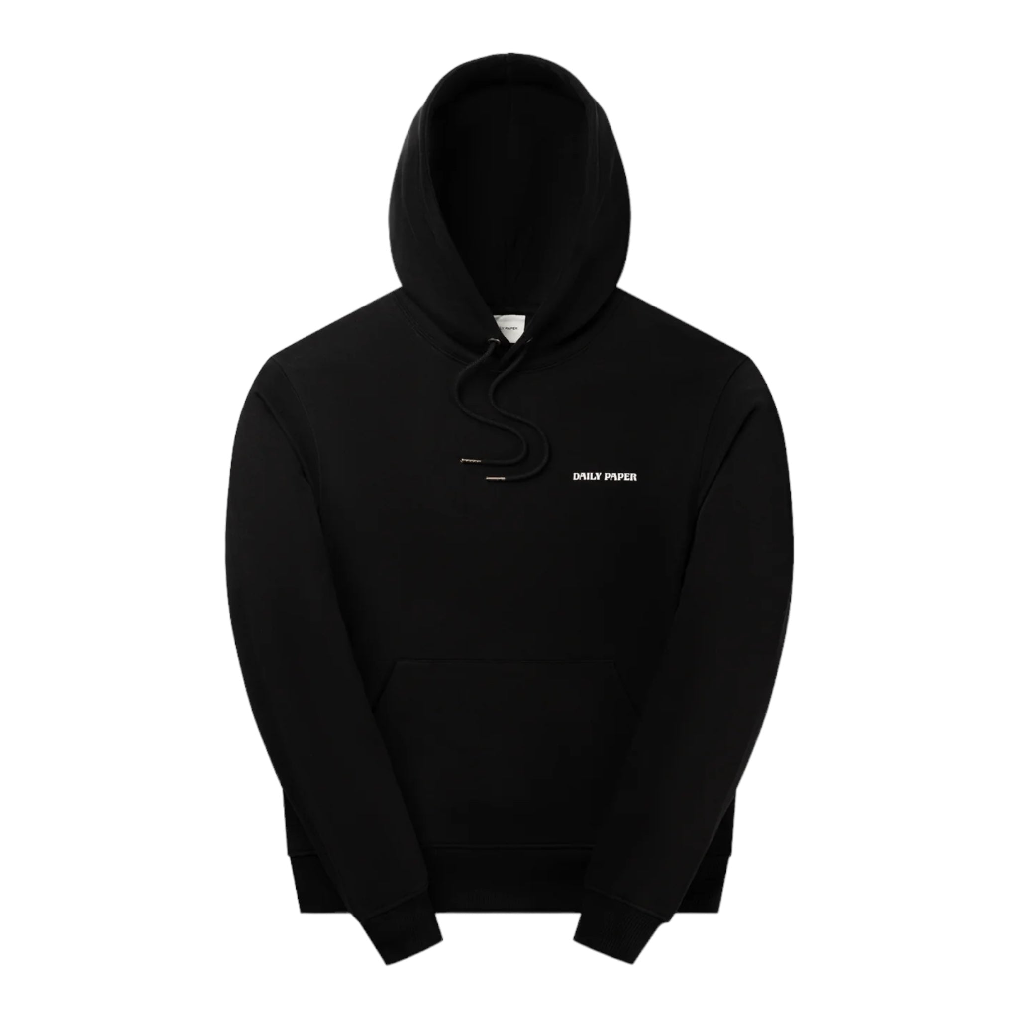 Daily Paper Black Dias Hoodie Front