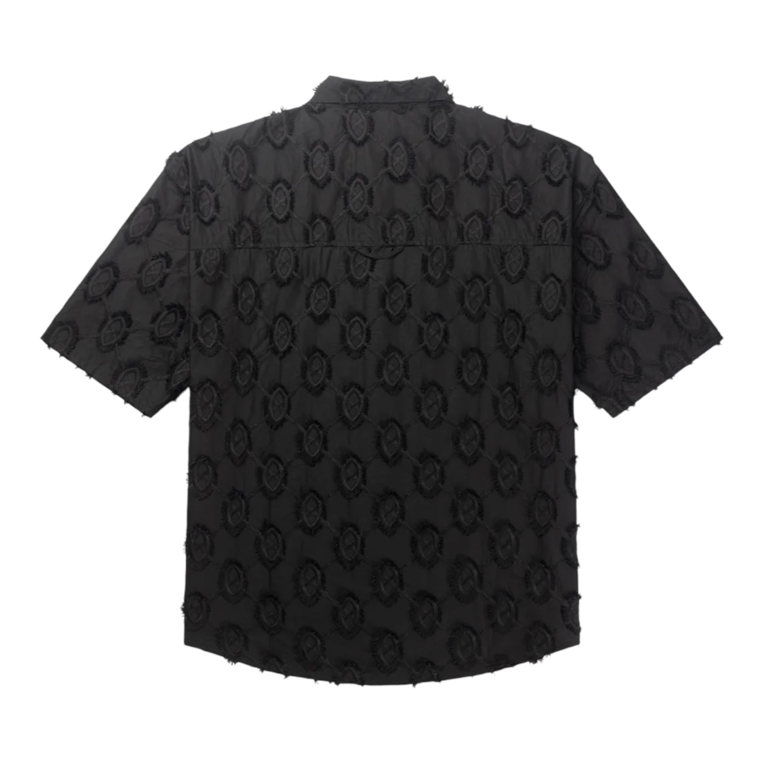 Daily Paper Black Trophy Shield Shirt Back