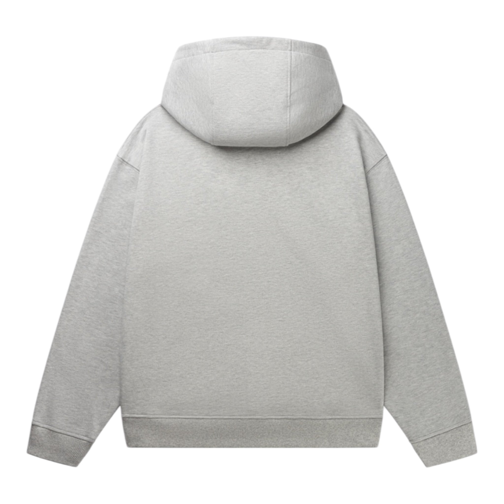 Daily Paper Chain Stitch Oversized Hoodie Grey Melange Back