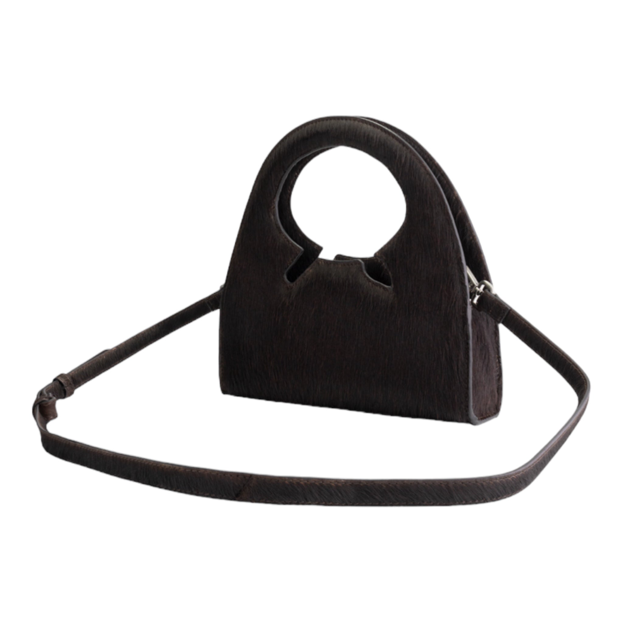 Daily Paper Codu Bag Small Brown Cow Back