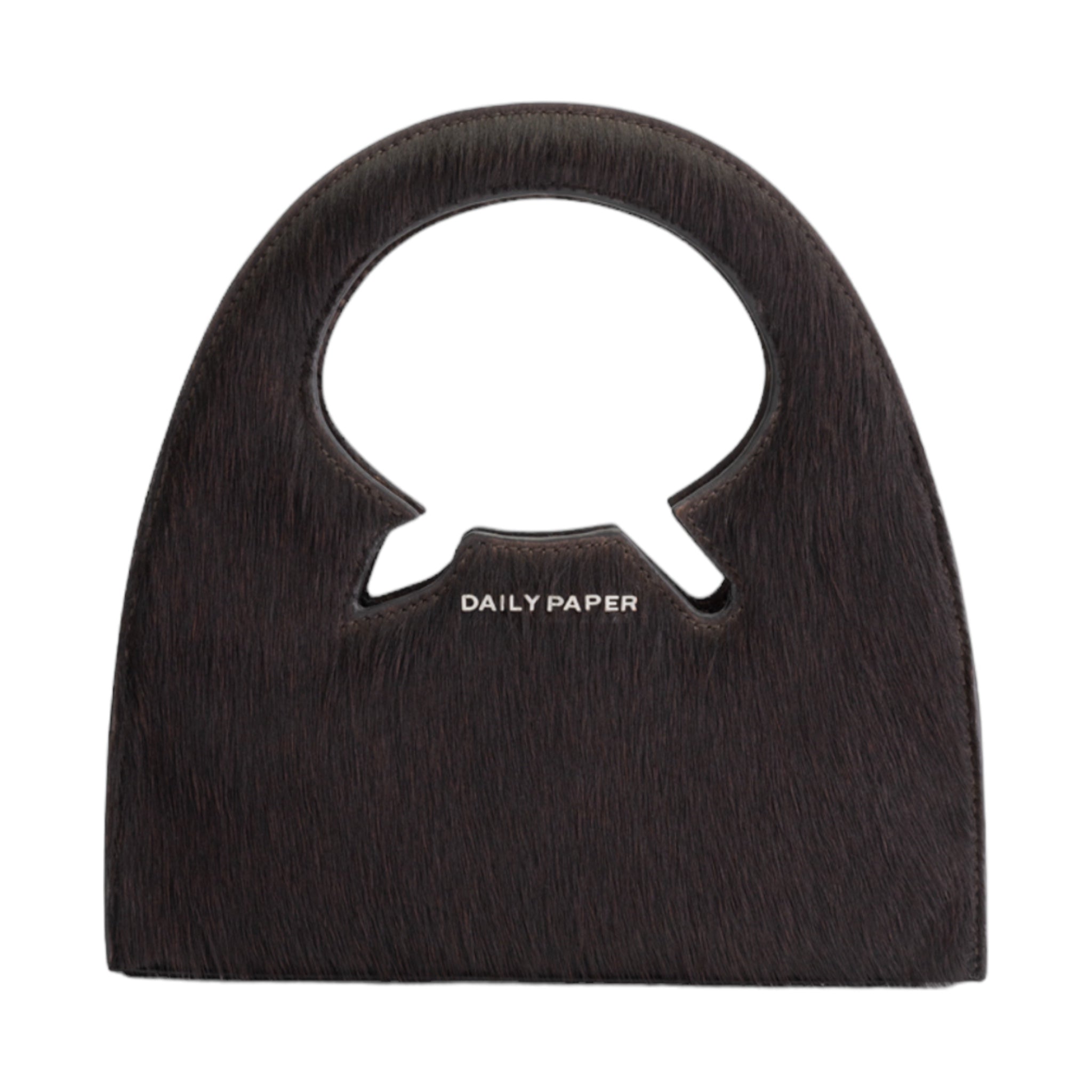 Daily Paper Codu Bag Small Brown Cow Front