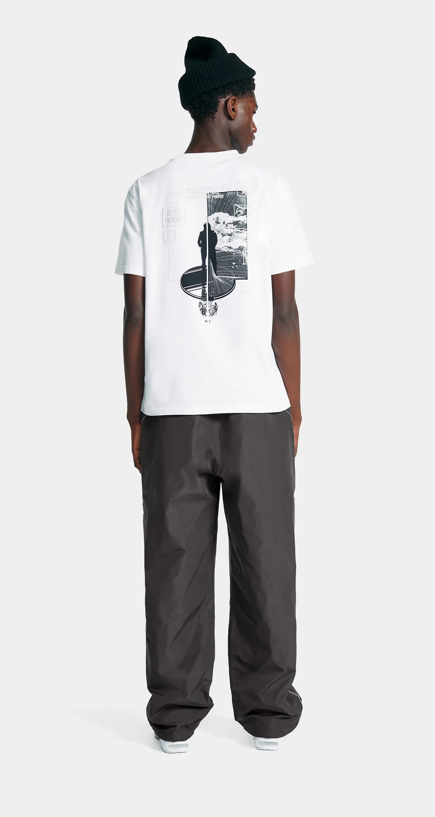 Daily Paper White Mirror T-Shirt Fit 2