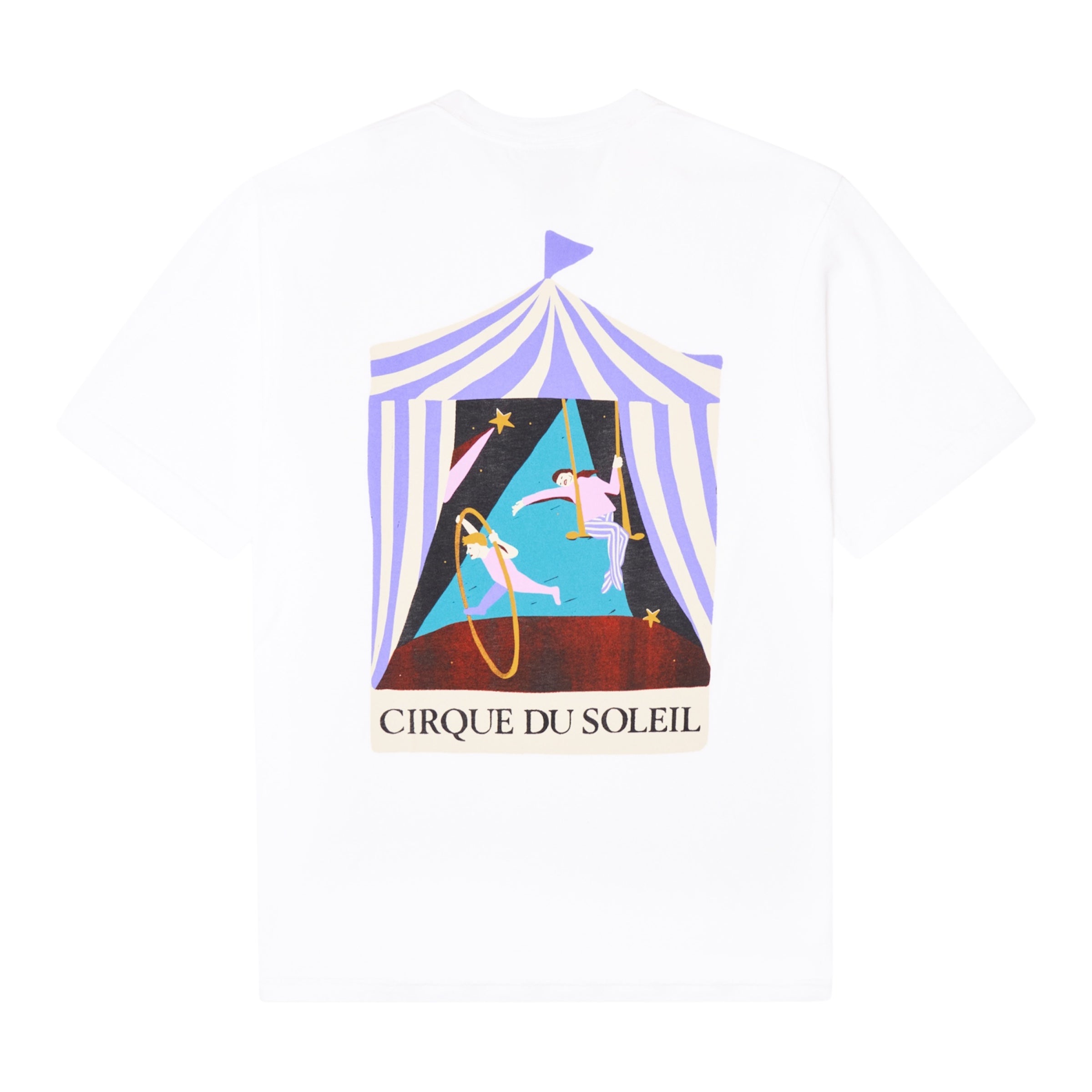 KidSuper Cirque Du Soleil Flag Tee White Back