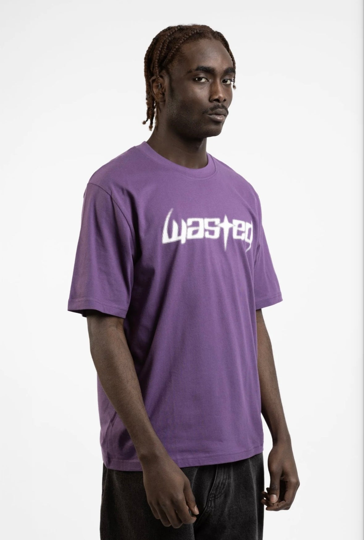 Wasted Paris Blade T-Shirt Imperial Purple Fit
