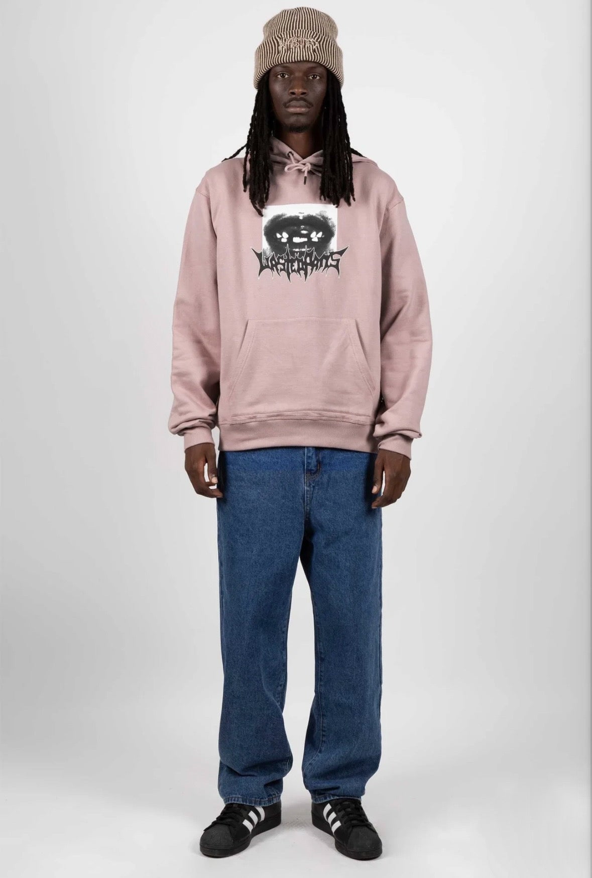 Wasted Paris Casper Feeler Pant Washed Blue Fit