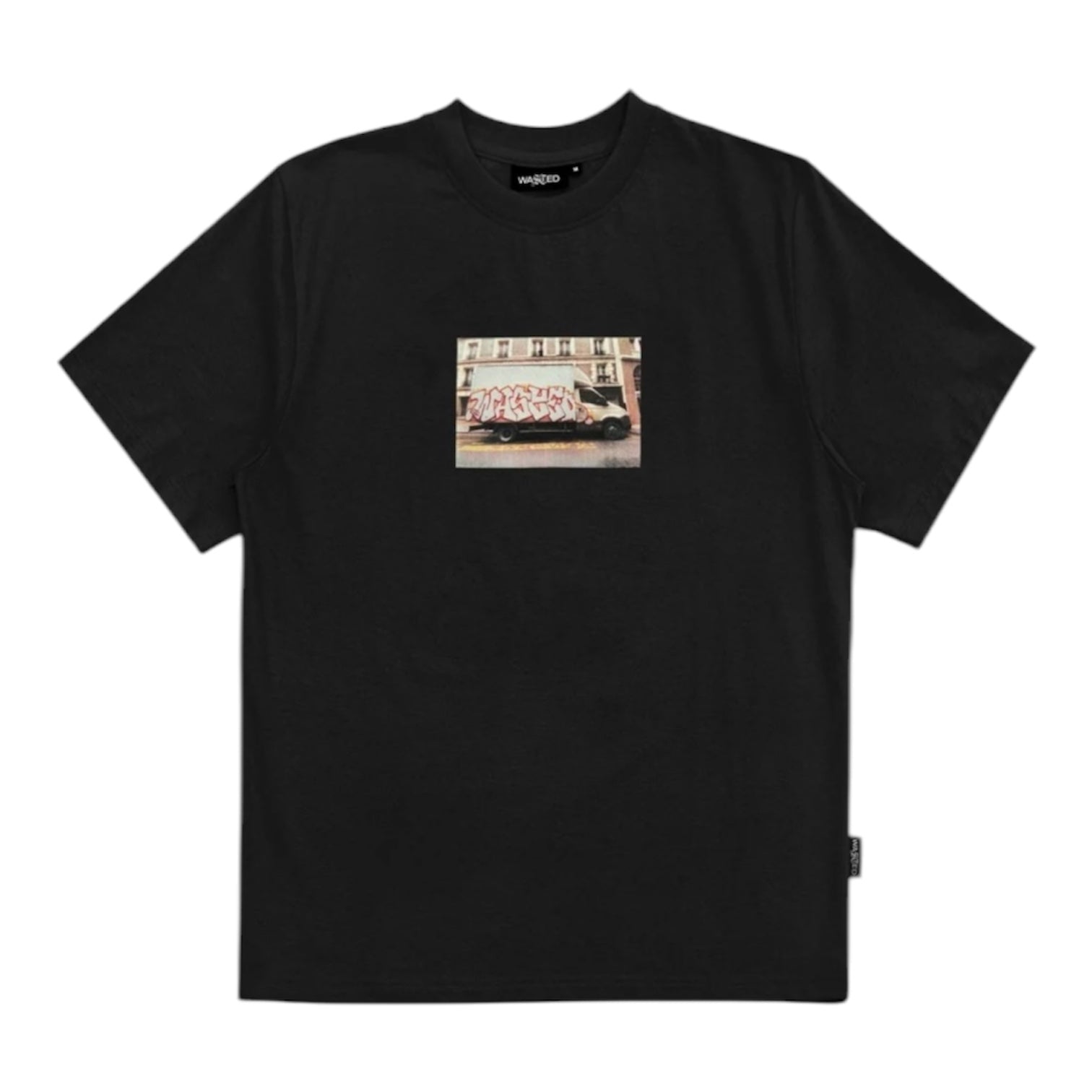 Wasted Paris Dumper T-Shirt Black Front