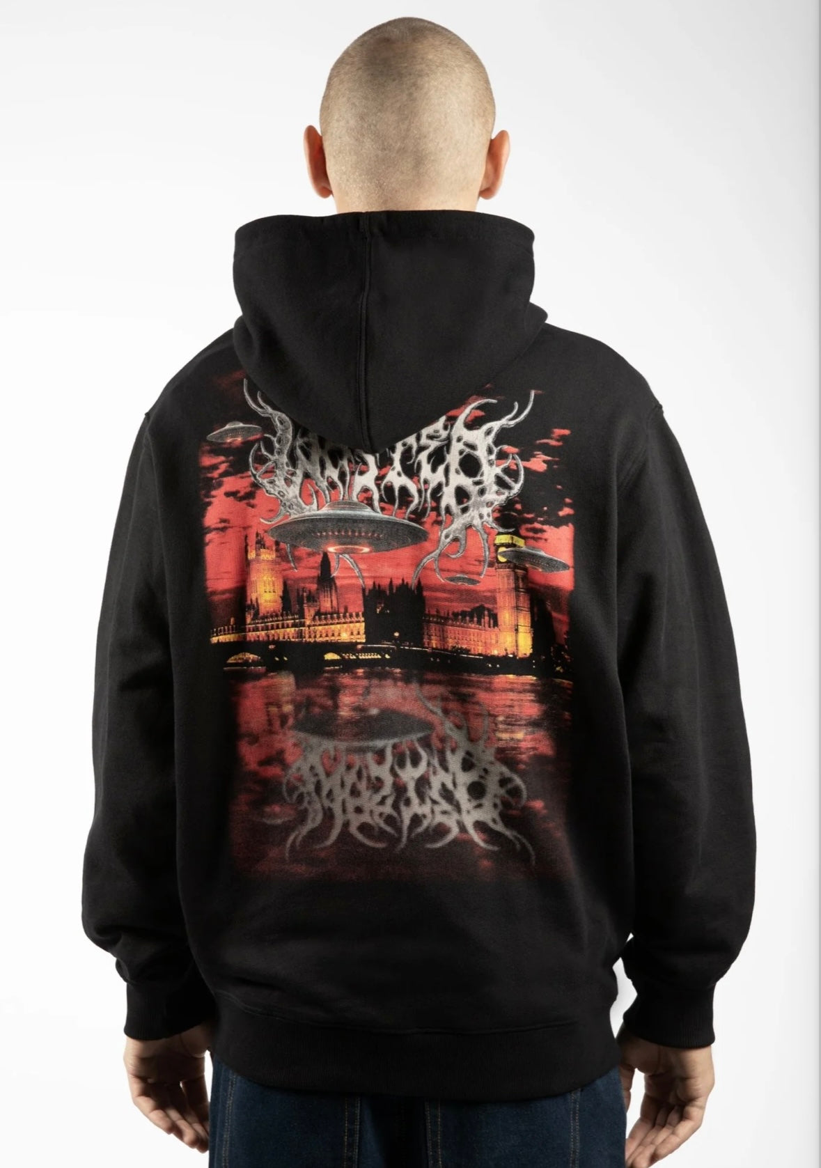 Wasted Paris Skylab Zip Hoodie Black Fit