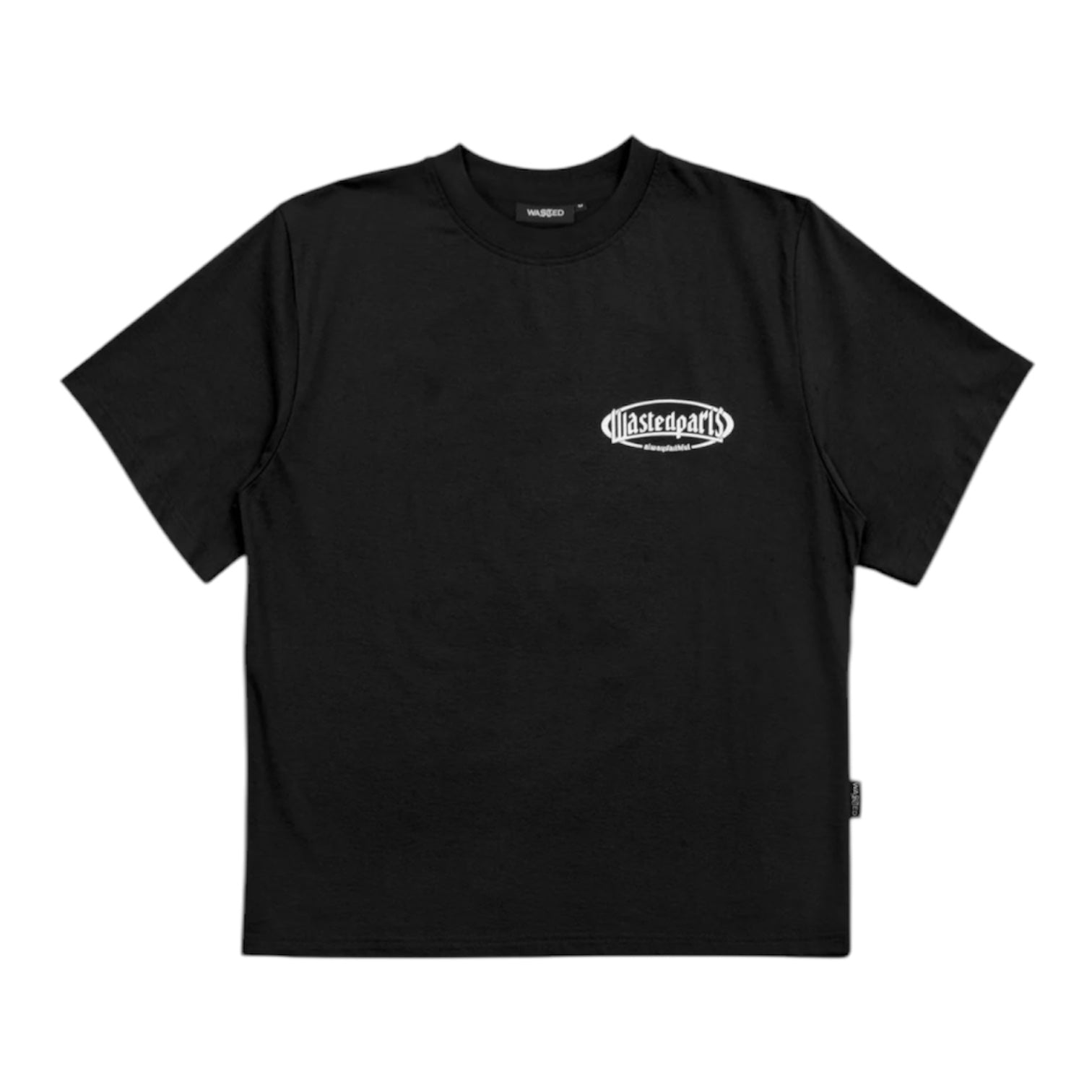 Wasted Paris Yard Boxy T-Shirt Black Front