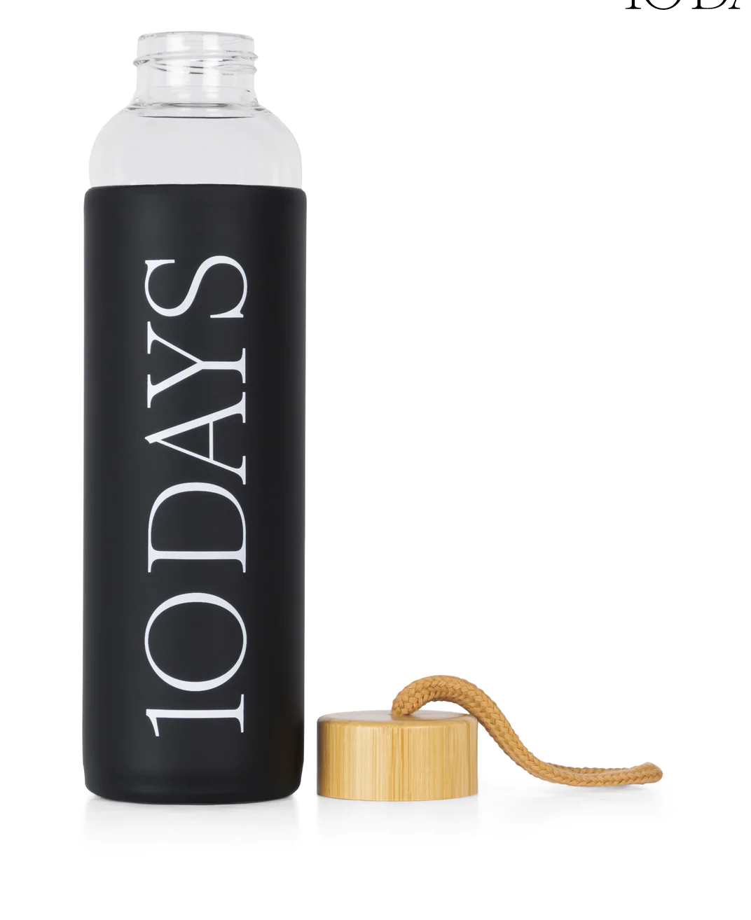 Water Bottle black  - 10Days Amsterdam