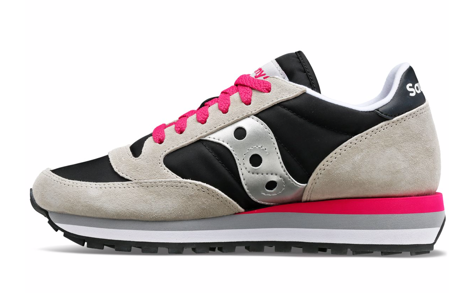 Jazz Triple Gray/Black - Saucony