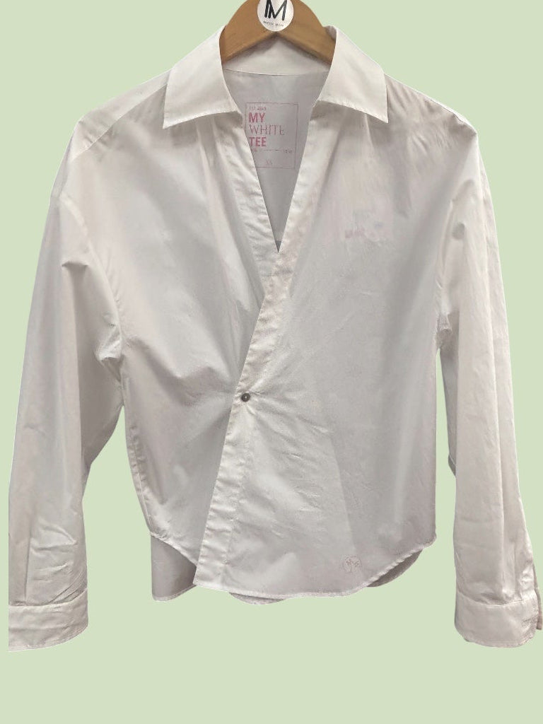 BLUSE SYLVIE WHITE - MY WHITE TEE