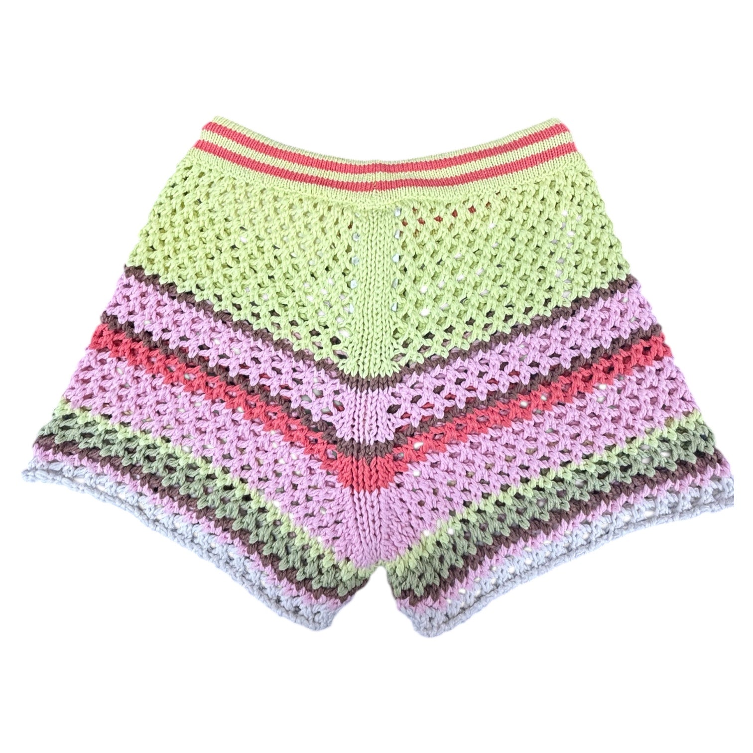 CROCHET_SHORT_MULTE LIMETTE - Liv Bergen
