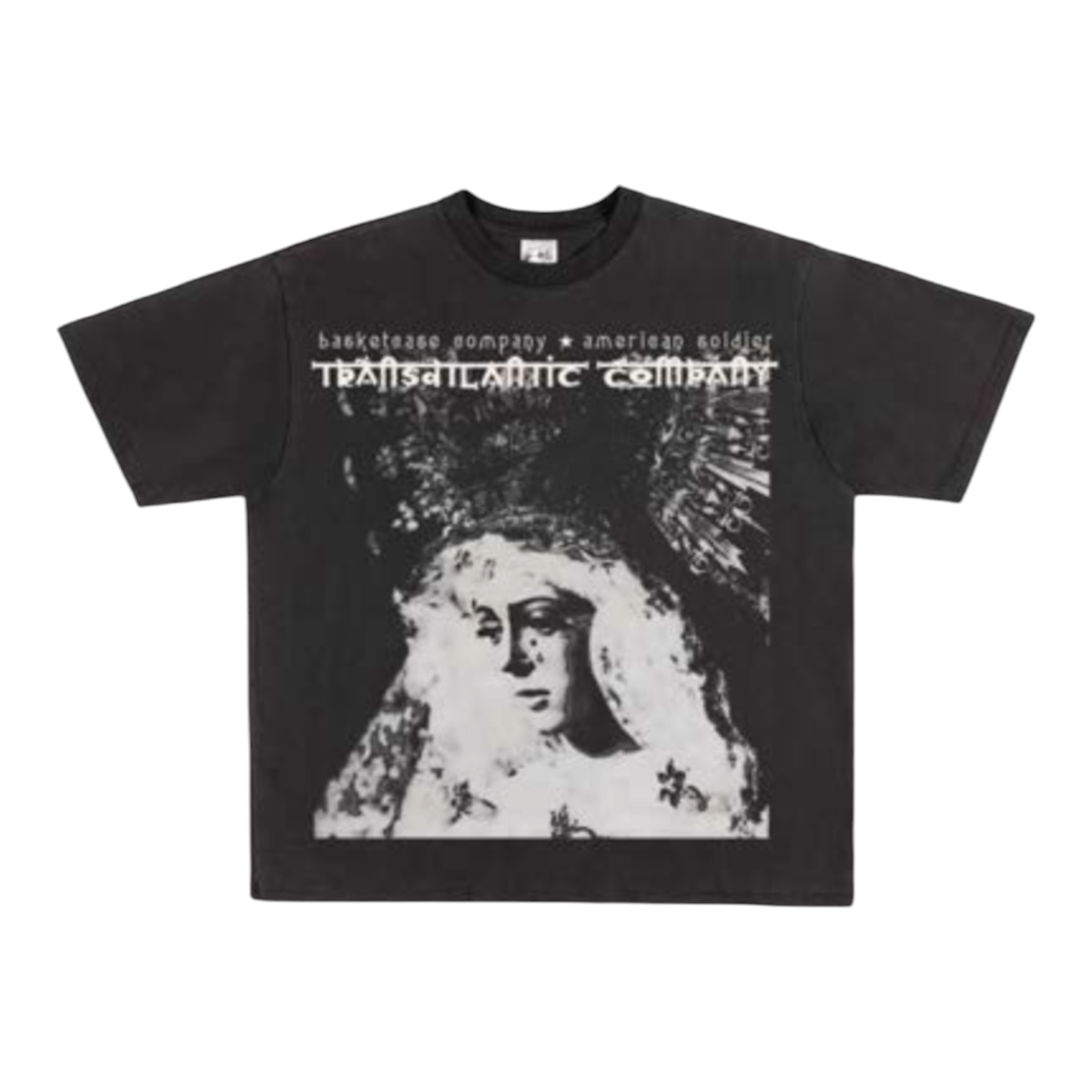 Ave Maria Tee Vintage Black - Basketcase Gallery