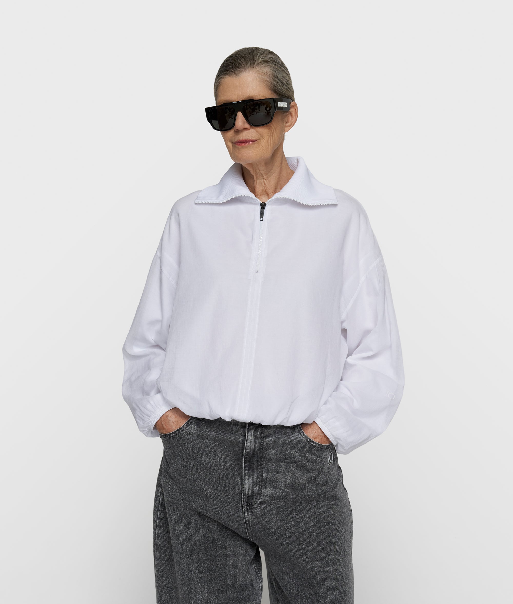 Half Zip Baloon Top -  10DAYS