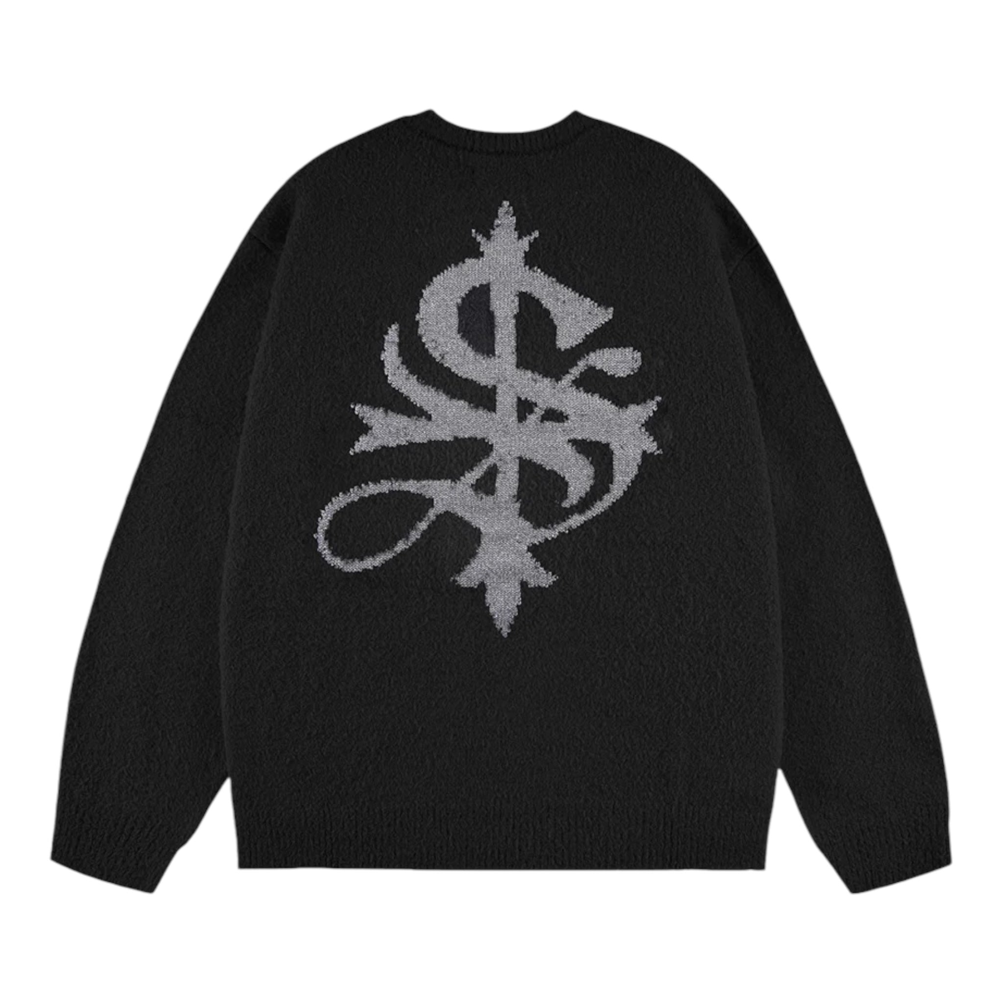 Glitter Cross Shaggy Knit - Supplier Tokyo