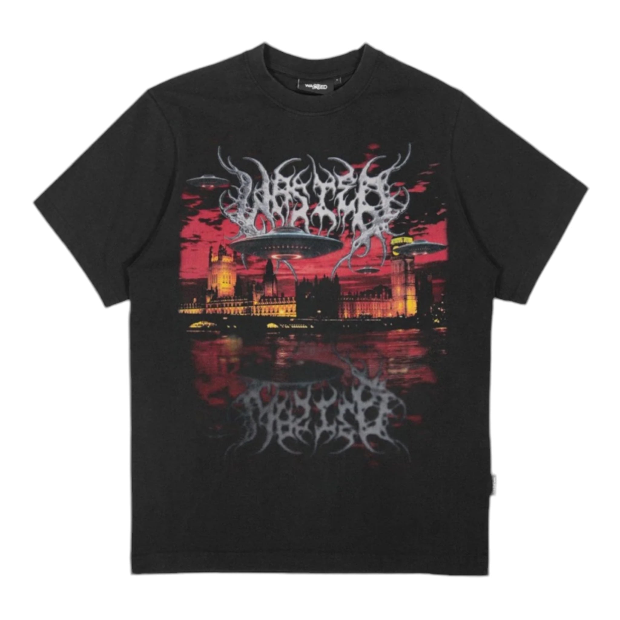 T-Shirt  Skylab Black  - Wasted Paris