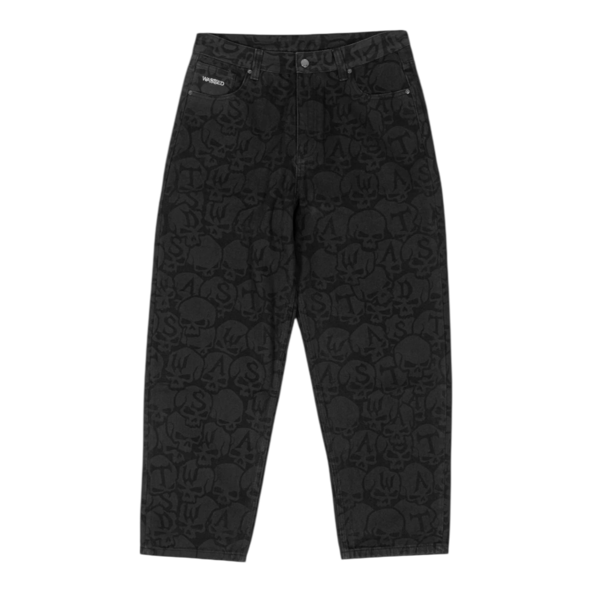 Bury Casper Pant Faded Black - Wasted Paris