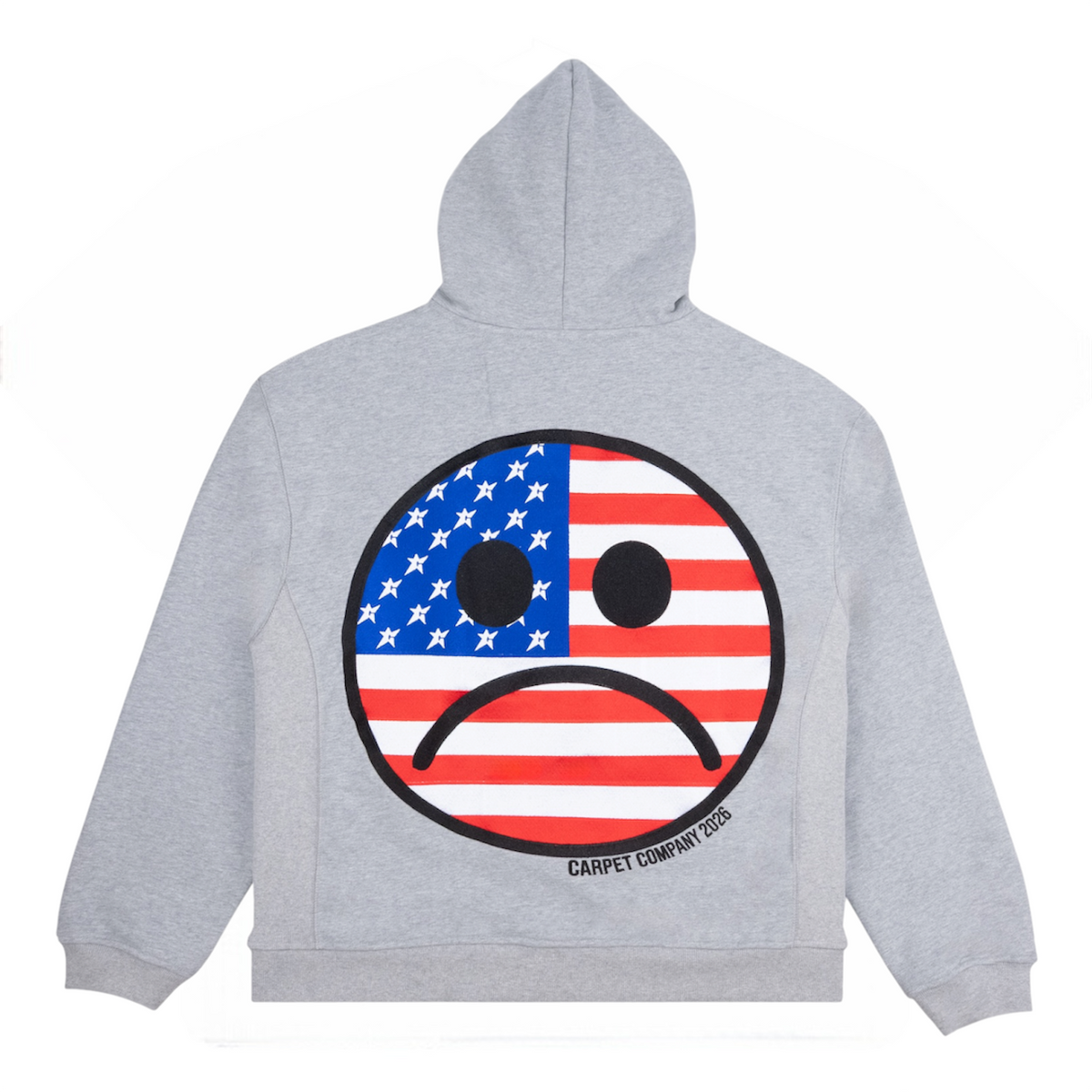 American Sad Hoodie Grey - Carpet Company