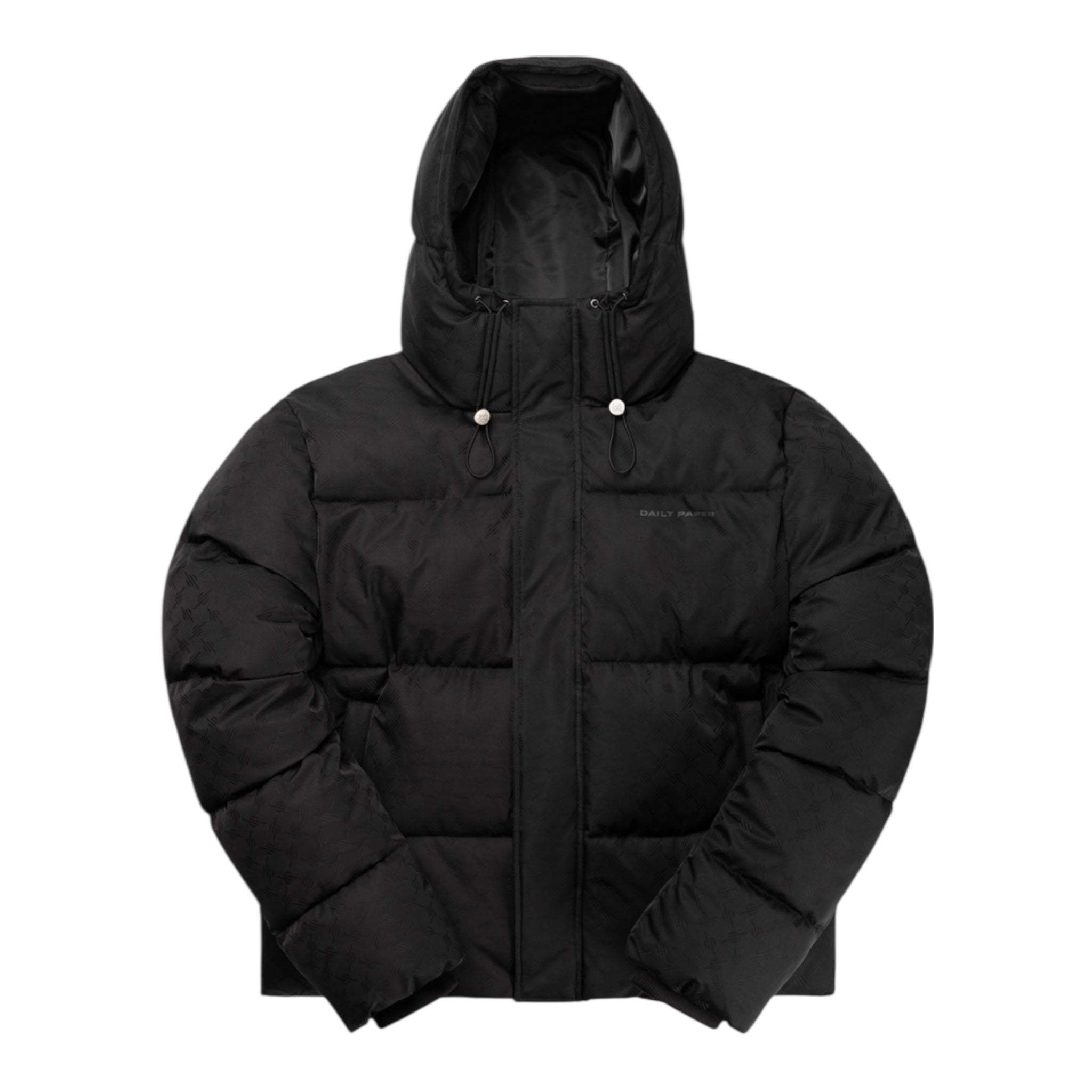 Monogram Short Puffer Black - Daily Paper
