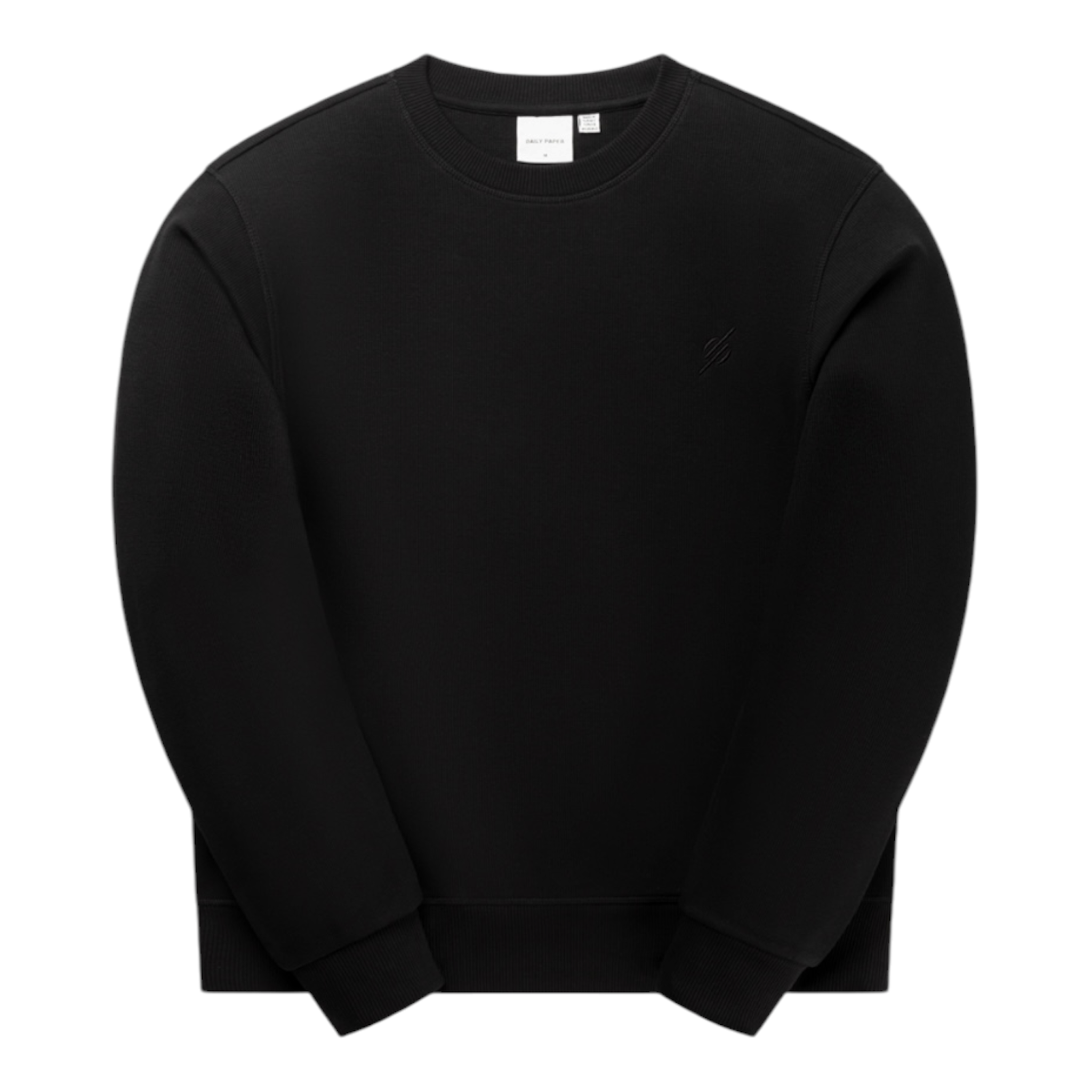 Mono Rib Sweater Black - Daily Paper