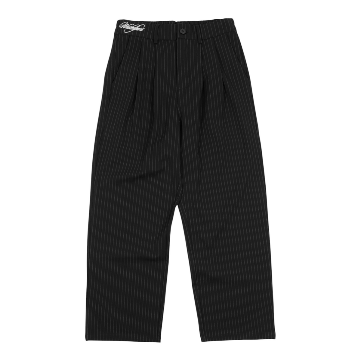 Script Pleated Pants Black - Wasted Paris