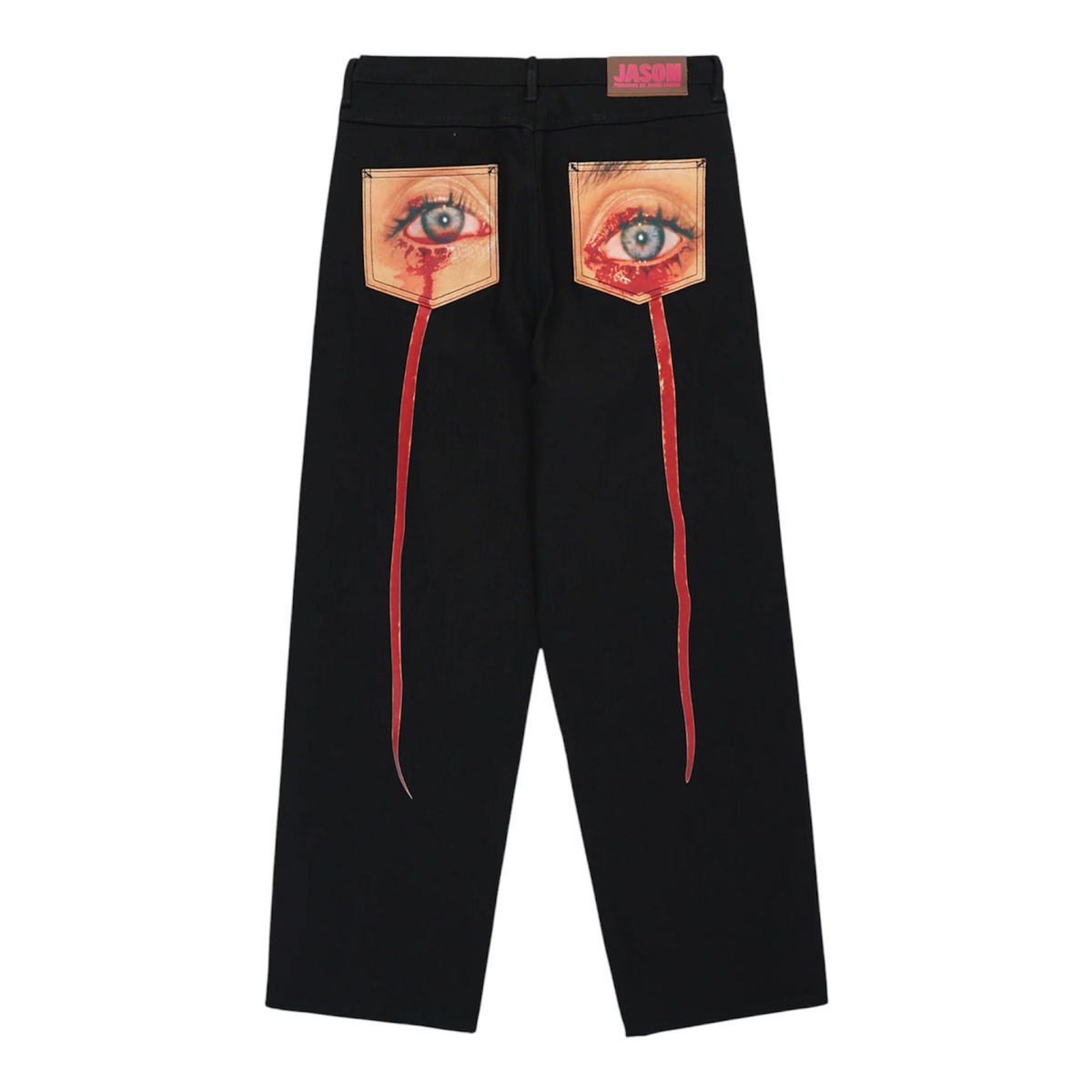 Tear Formula Baggy Jeans Black - Pleasures