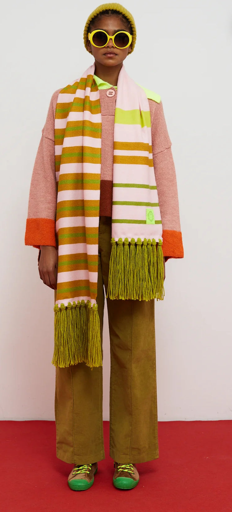 PETAL SCHAL ORANGE - DRBLOOM