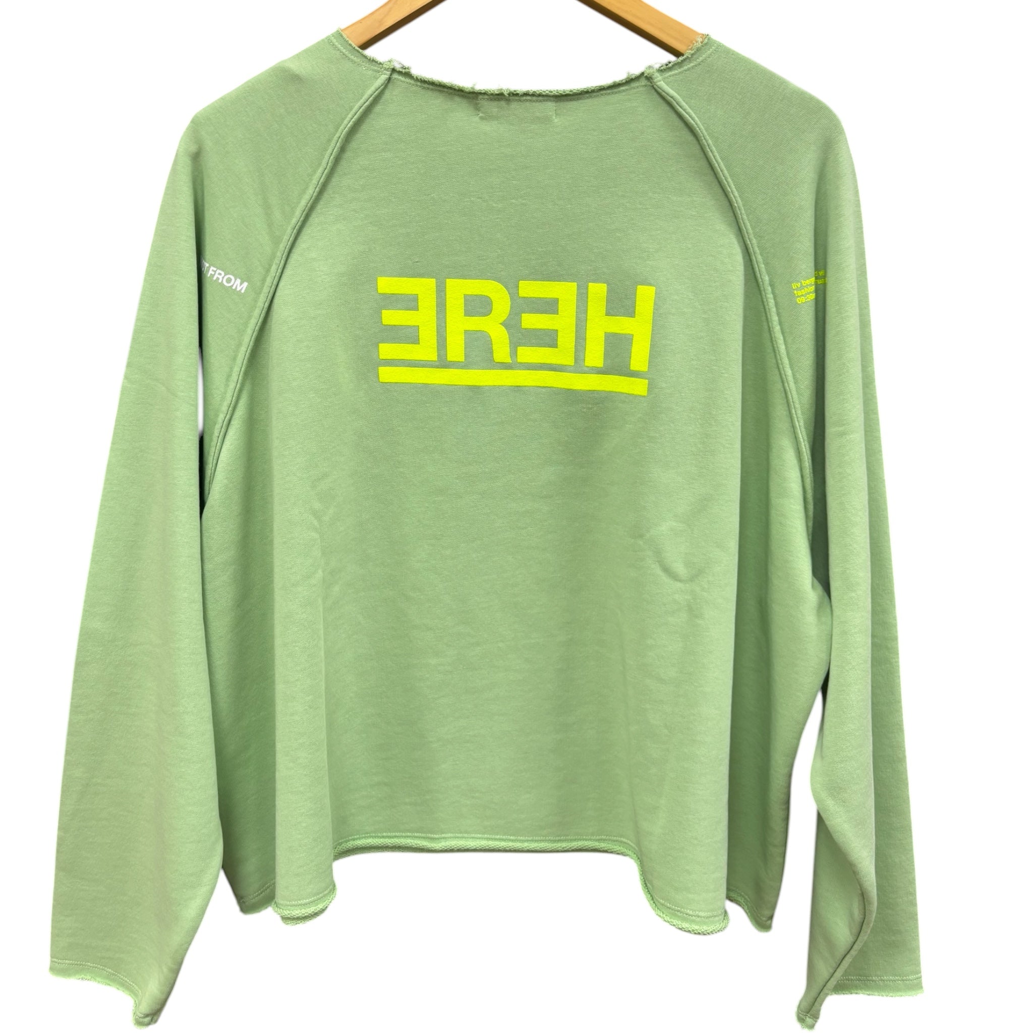 Sweater FINE SAGE GREEN - Liv Bergen