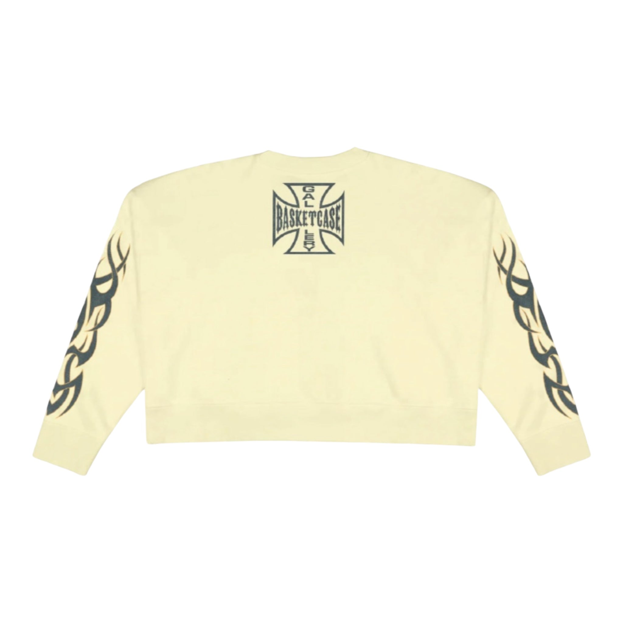 トップス basketcase Scarab, crewneck Scarab Crewneck Vintage Yellow - Basketcase Gallery – moritz